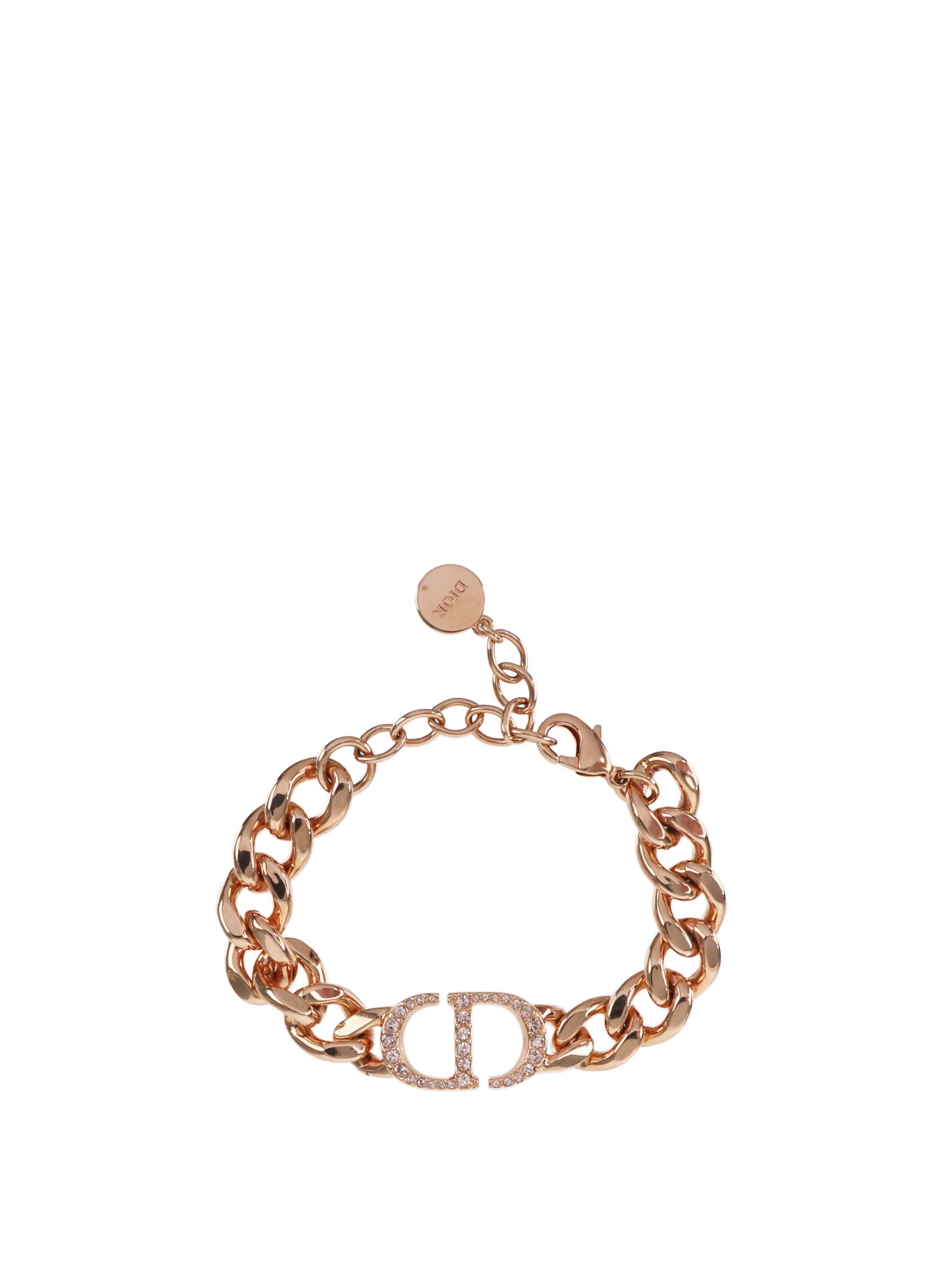 Dior Pink 30 Montaigne Link Bracelet.