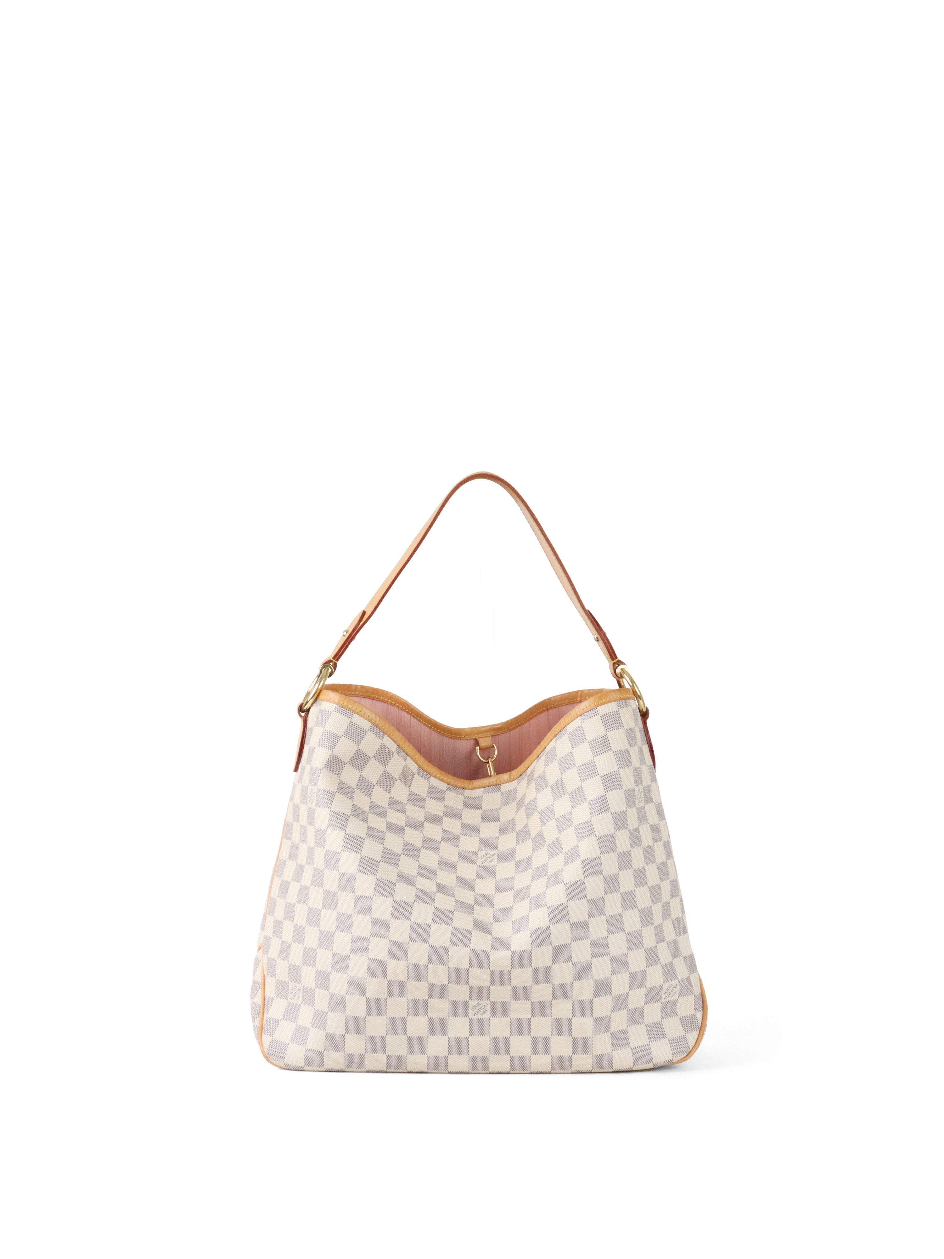 Louis Vuitton Delightful Damier Azur MM NM Hobo Bag