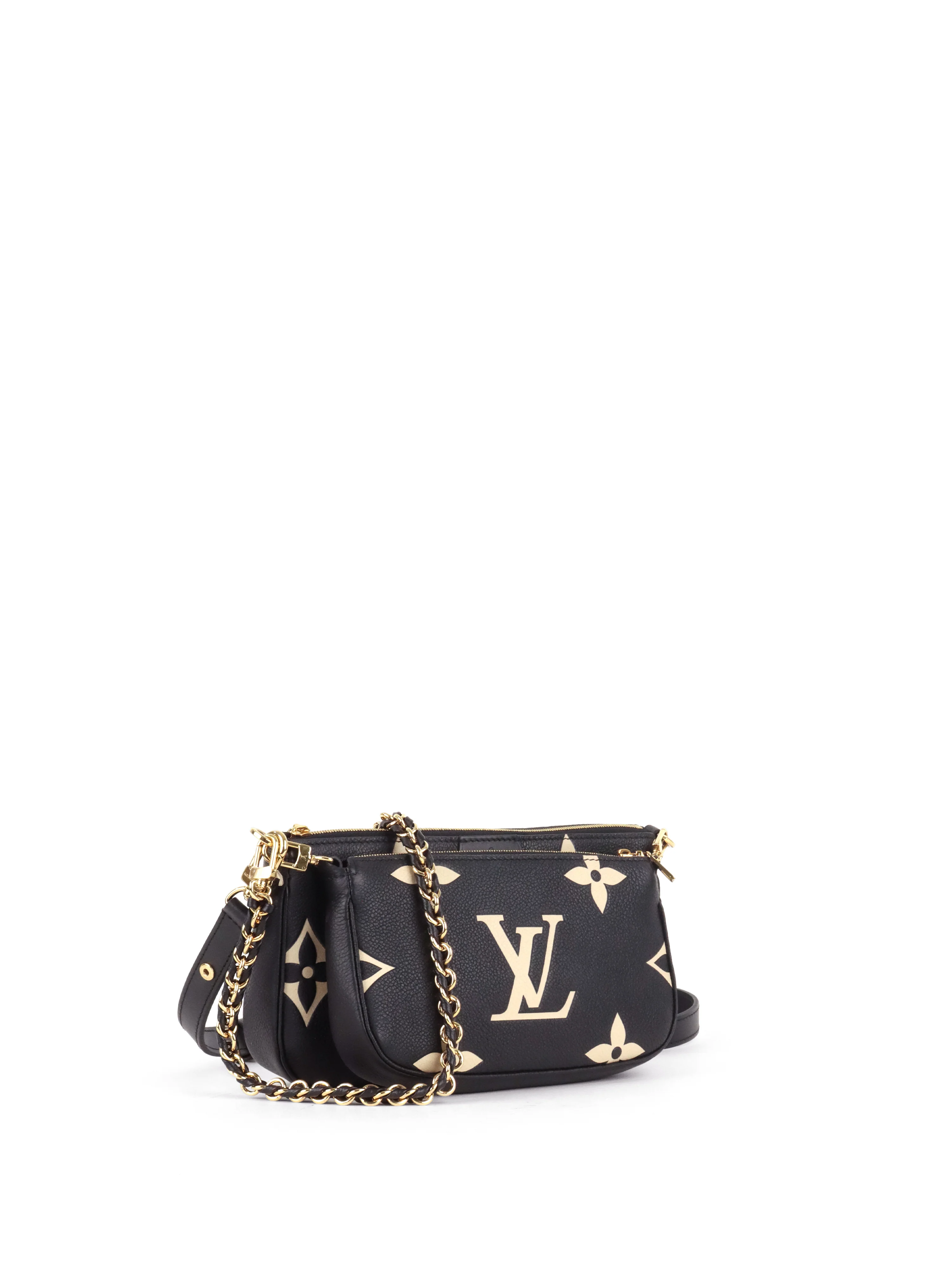 Louis Vuitton Bicolour Monogram Empreinte Multi Pochette Accessories