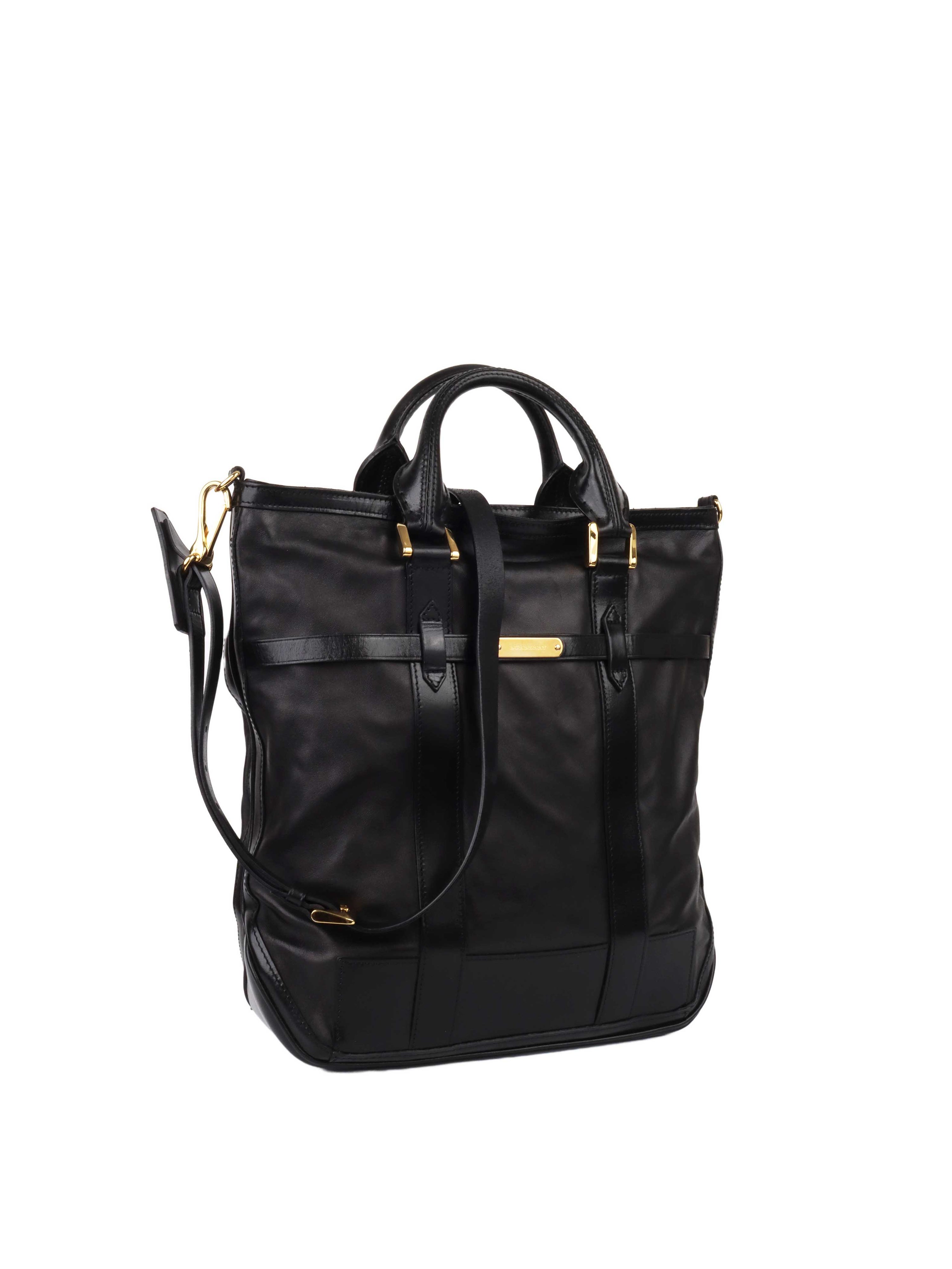 Burberry Black Large Tote.