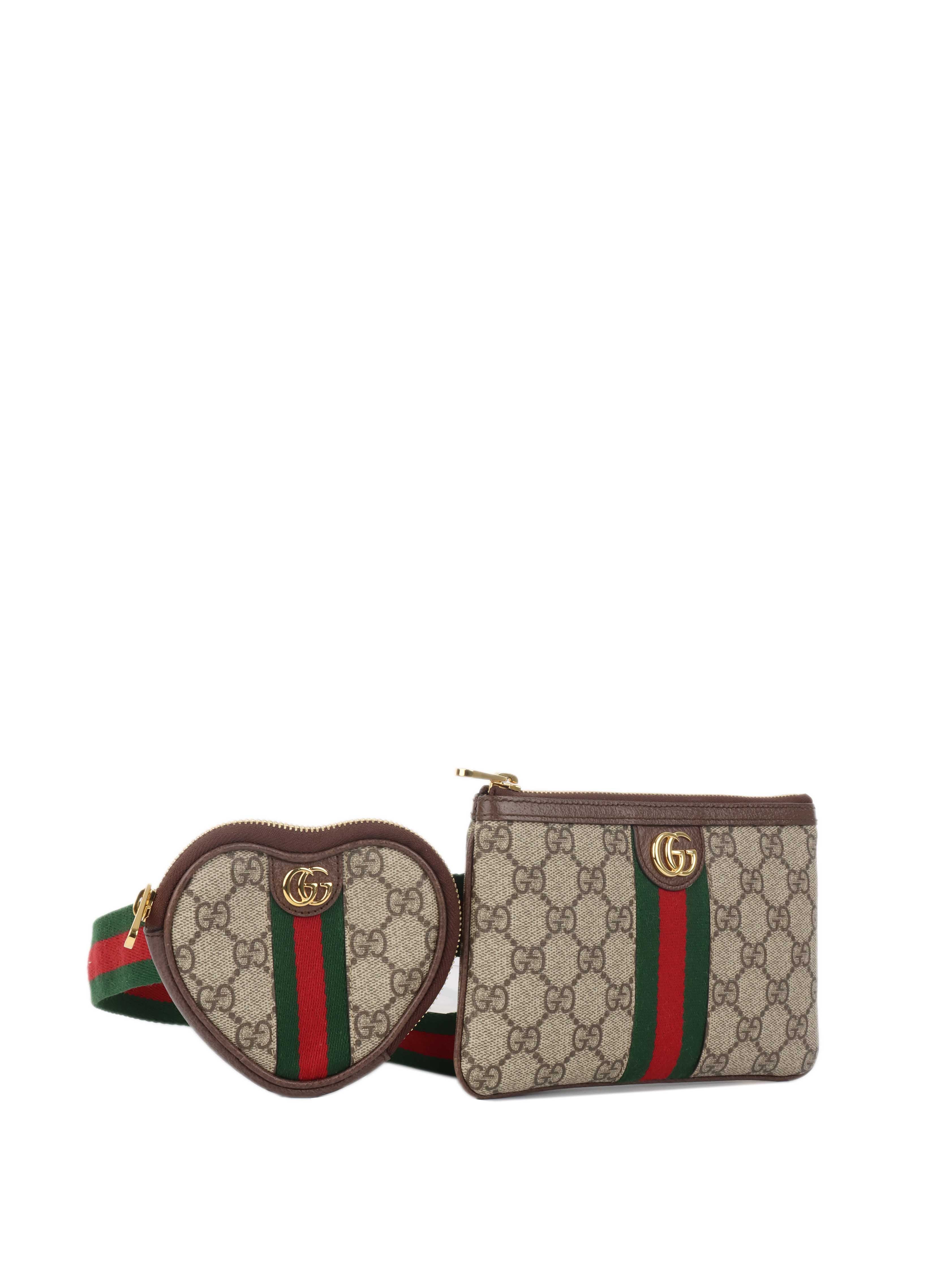 Gucci Ophidia Heart Utility Belt Bag.