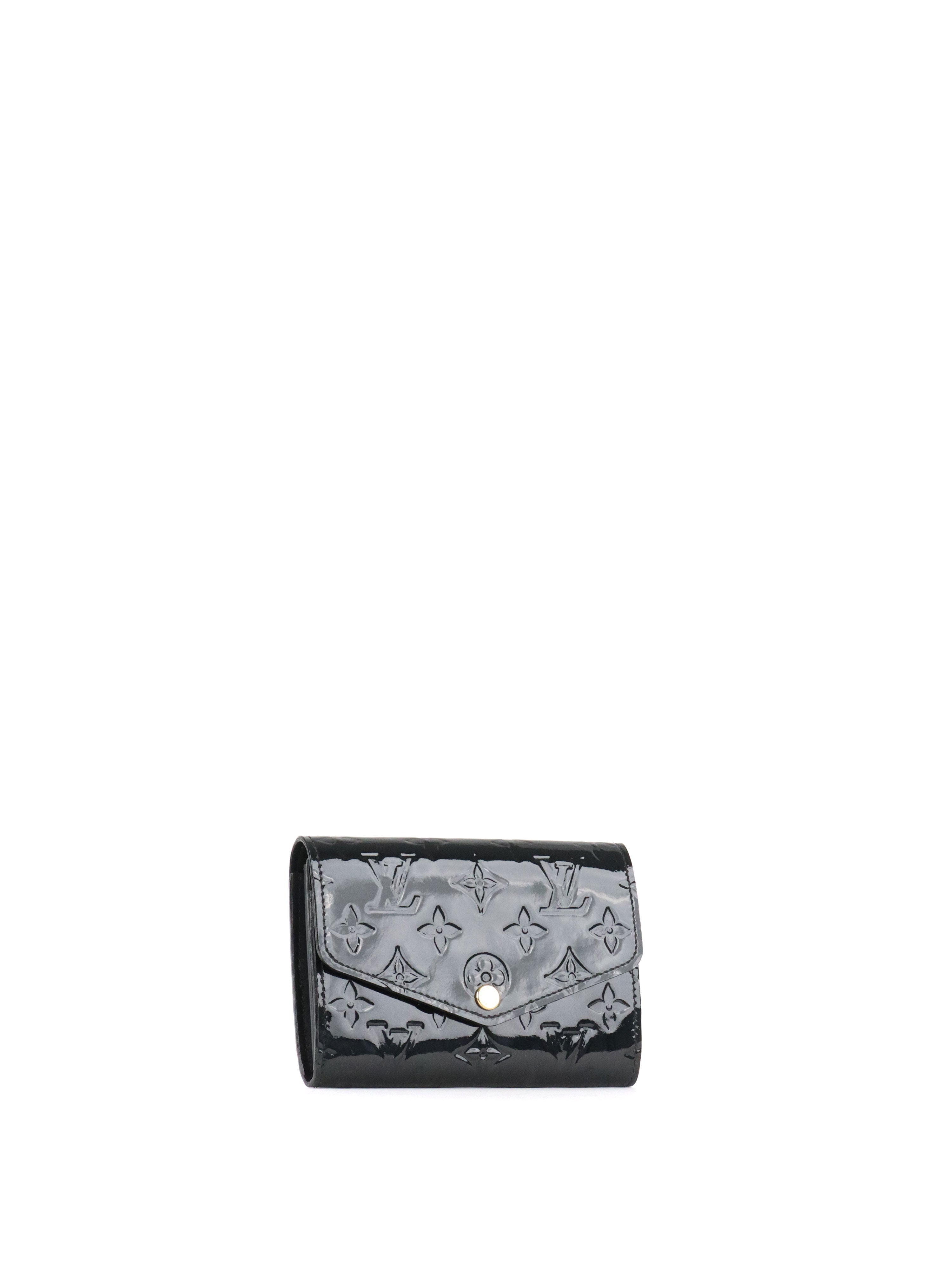 Louis Vuitton Black Vernis Wallet