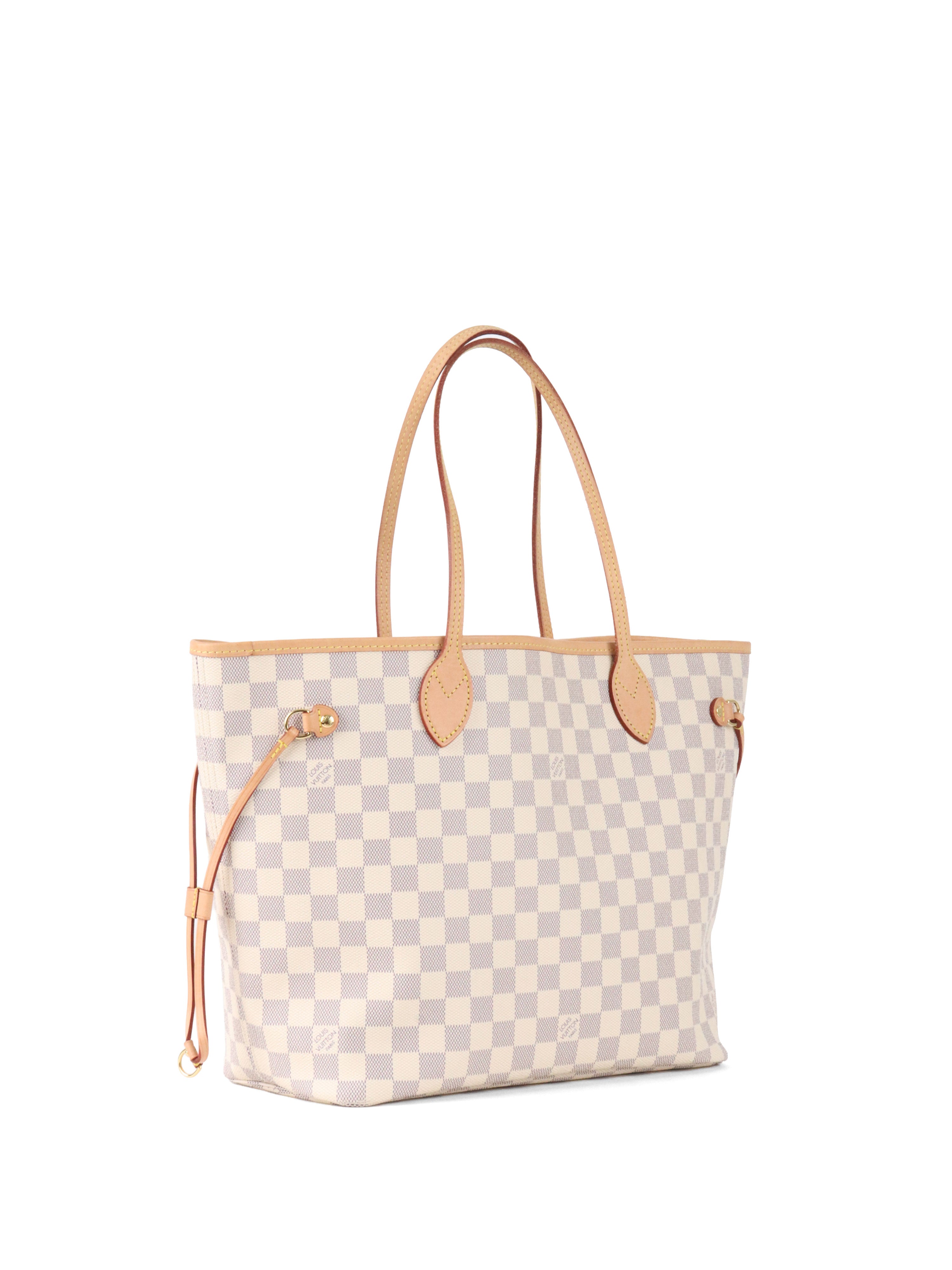 Louis Vuitton Damier Azur Neverfull MM Bag
