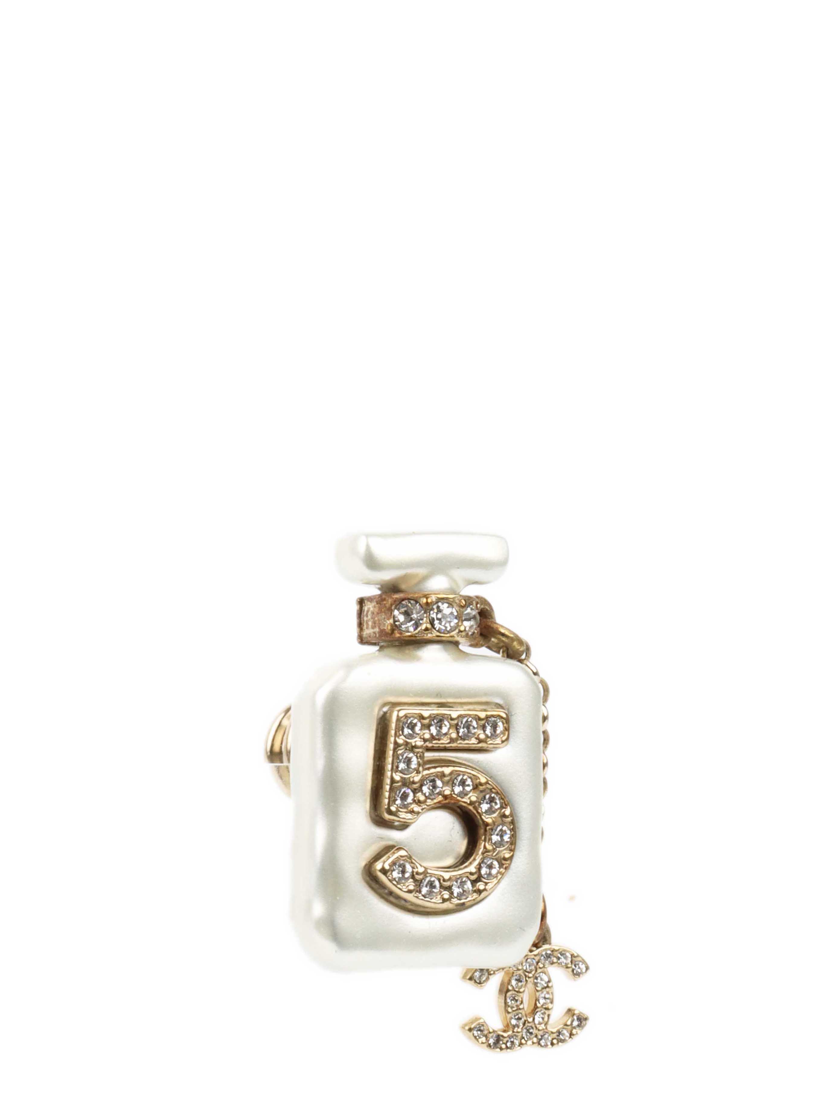 Chanel No 5 Bottle Brooch.