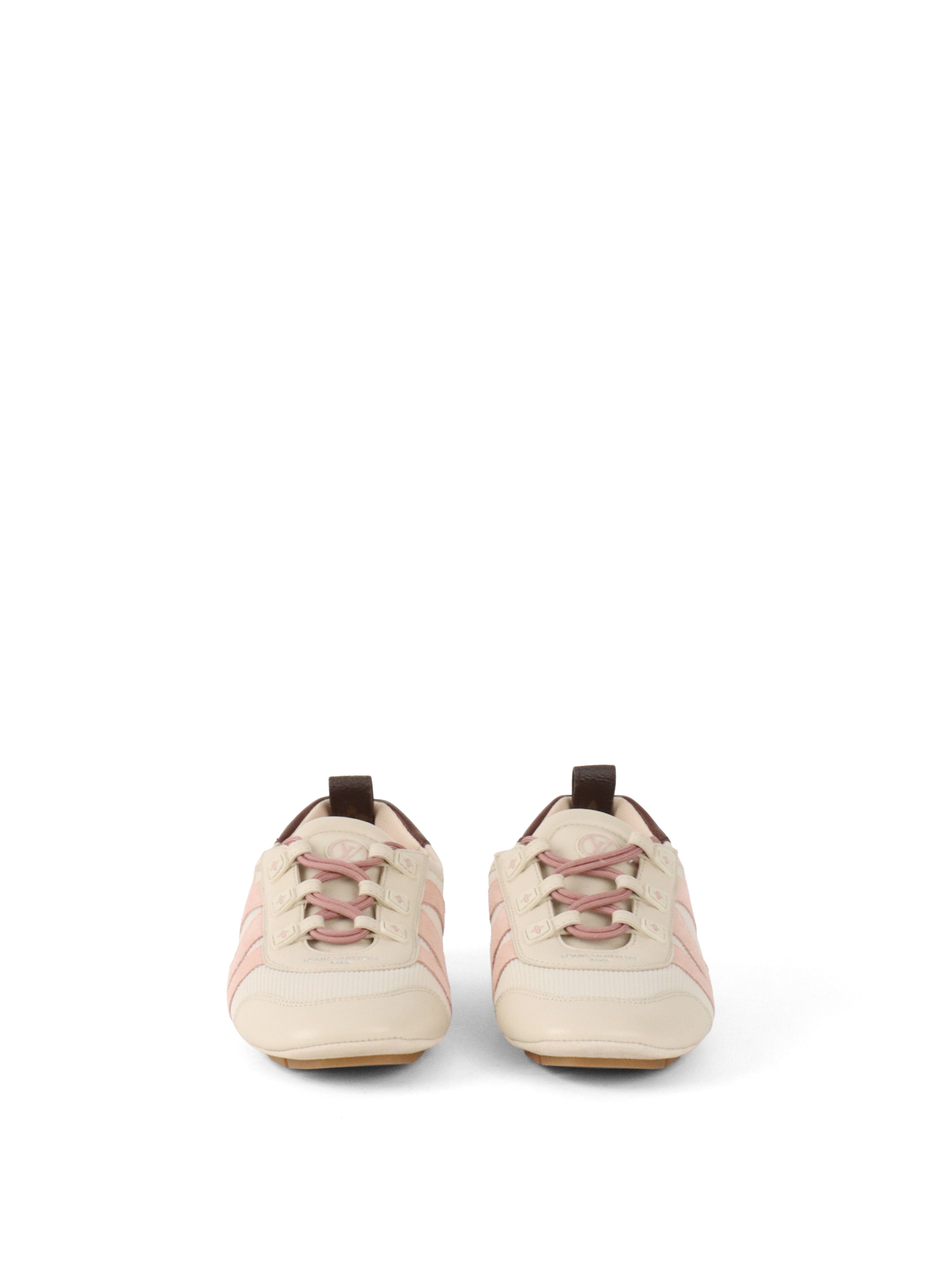 Louis Vuitton Pink LV Sneakerina Shoe.
