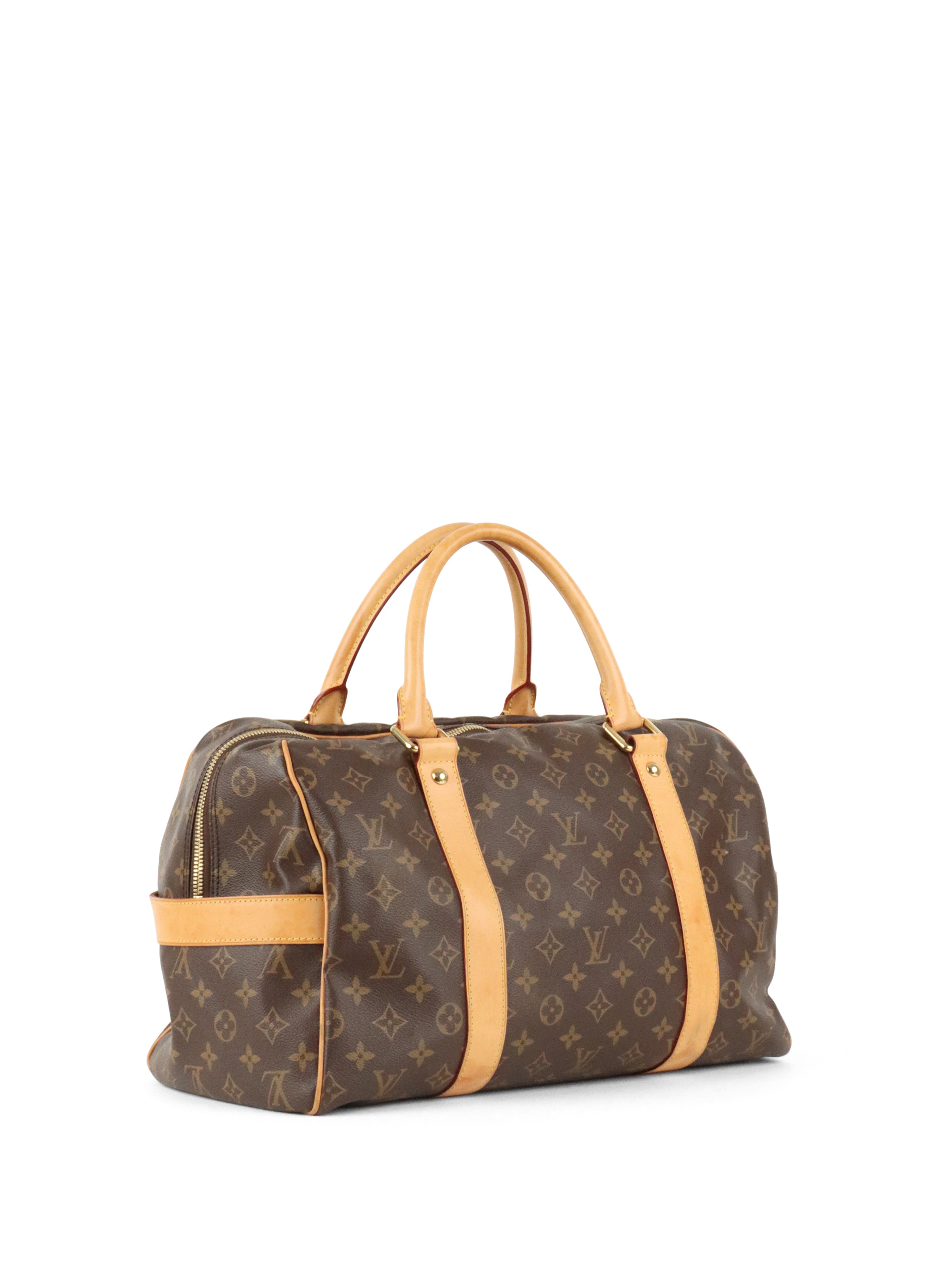 Louis Vuitton Vintage Monogram Carryall Duffle Bag