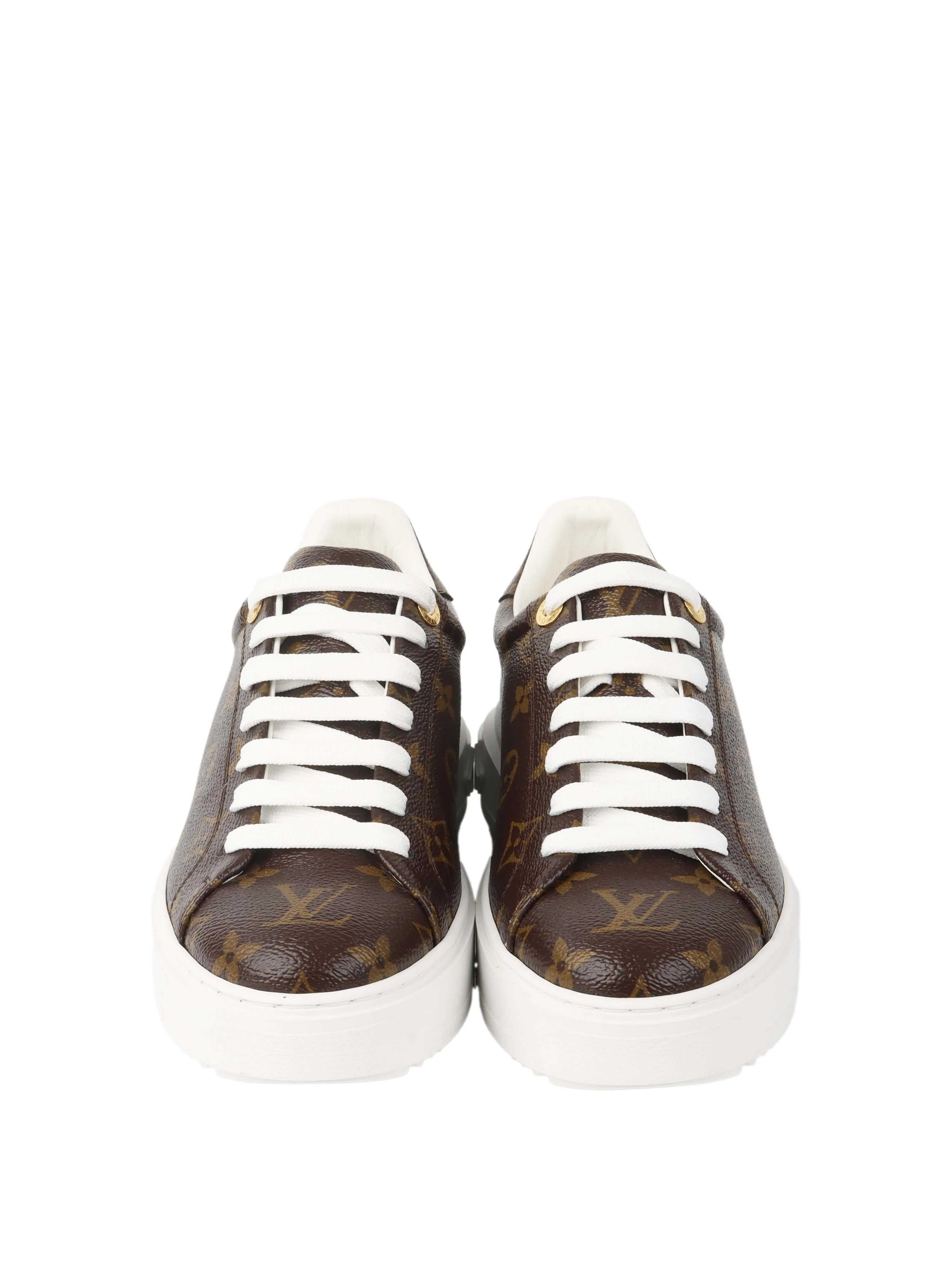 Louis Vuitton Monogram Timeout Sneakers.