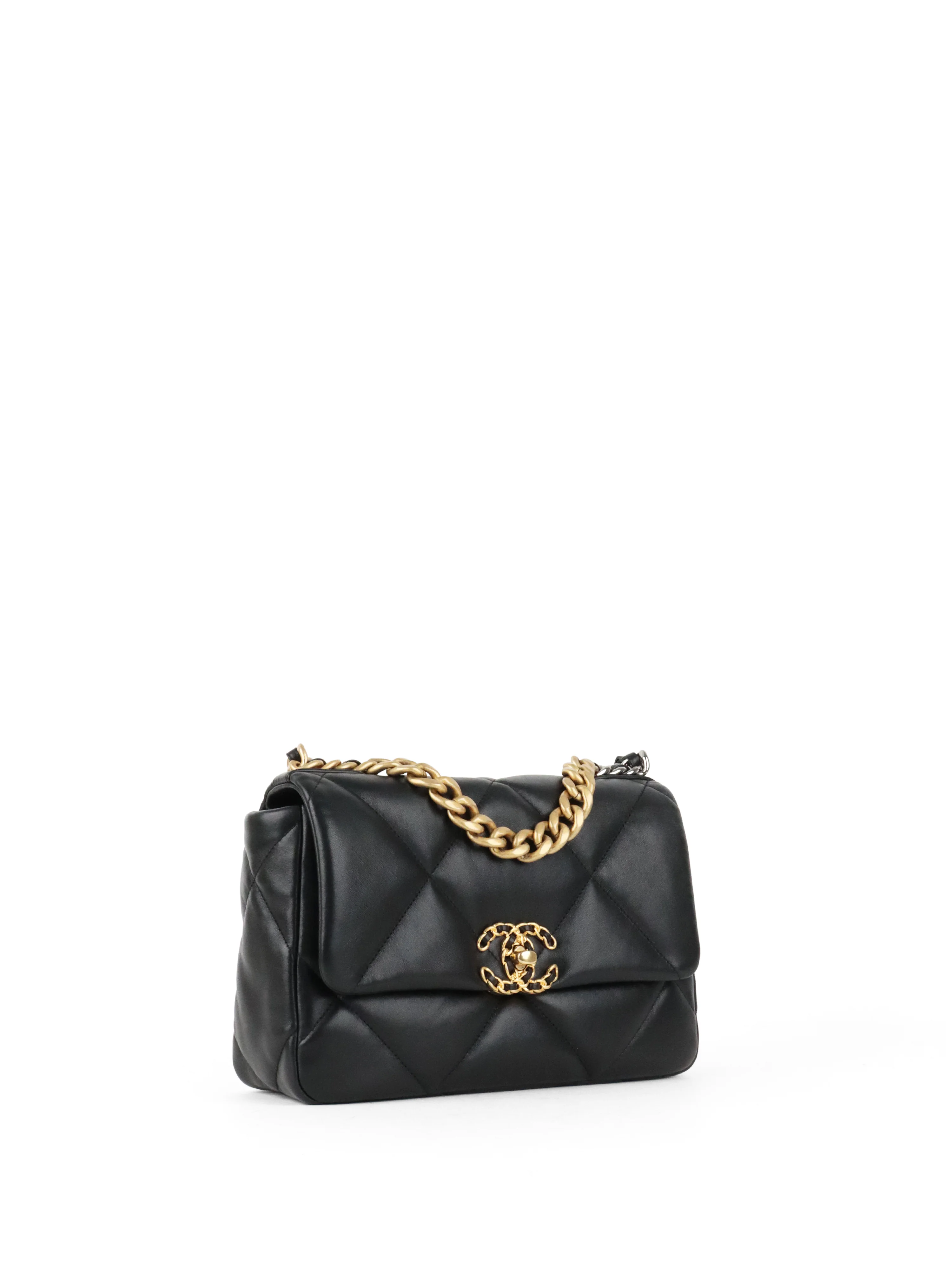 Chanel Small Black C19 Bag