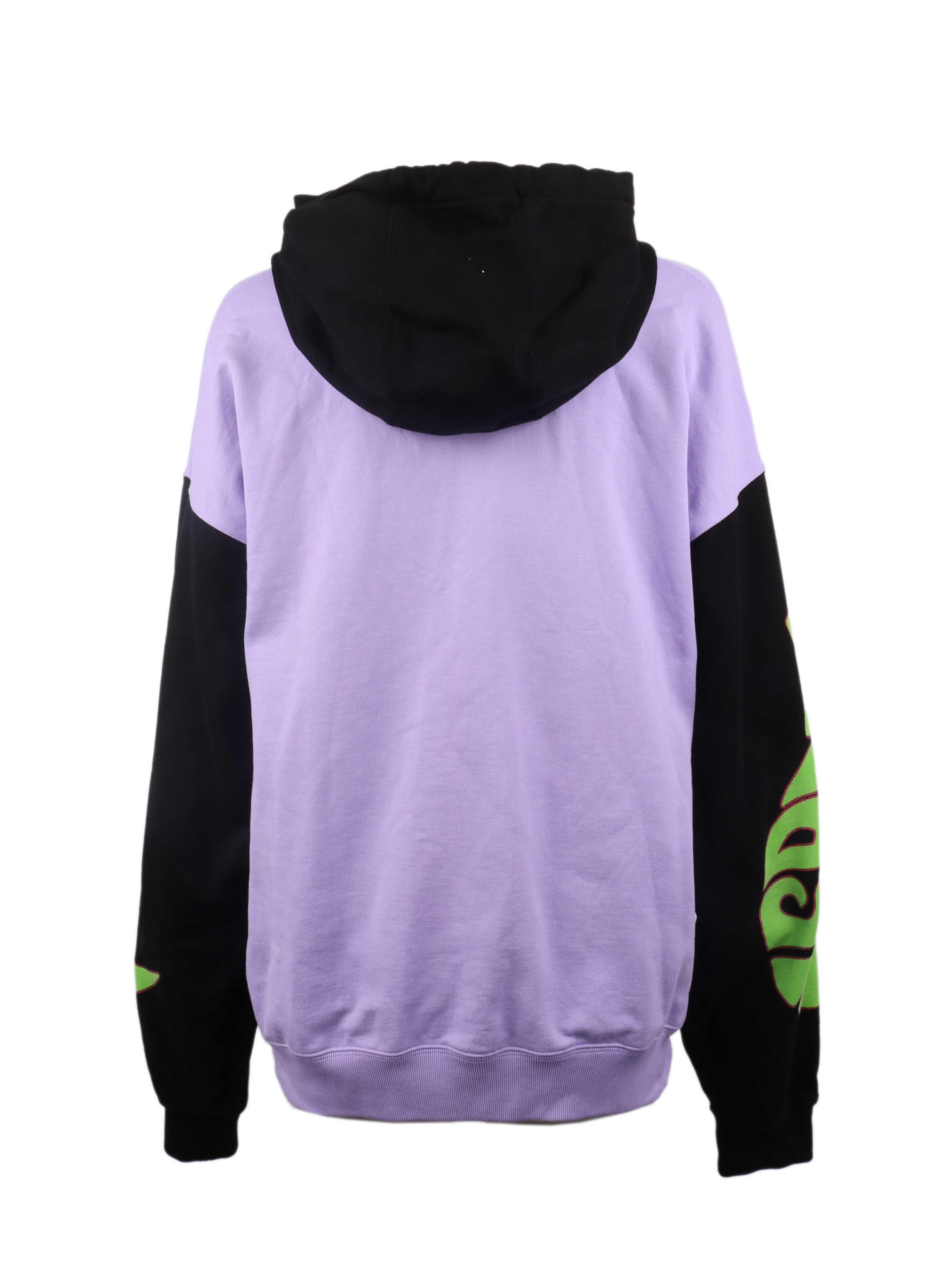 Versace Purple Logo Hoodie.
