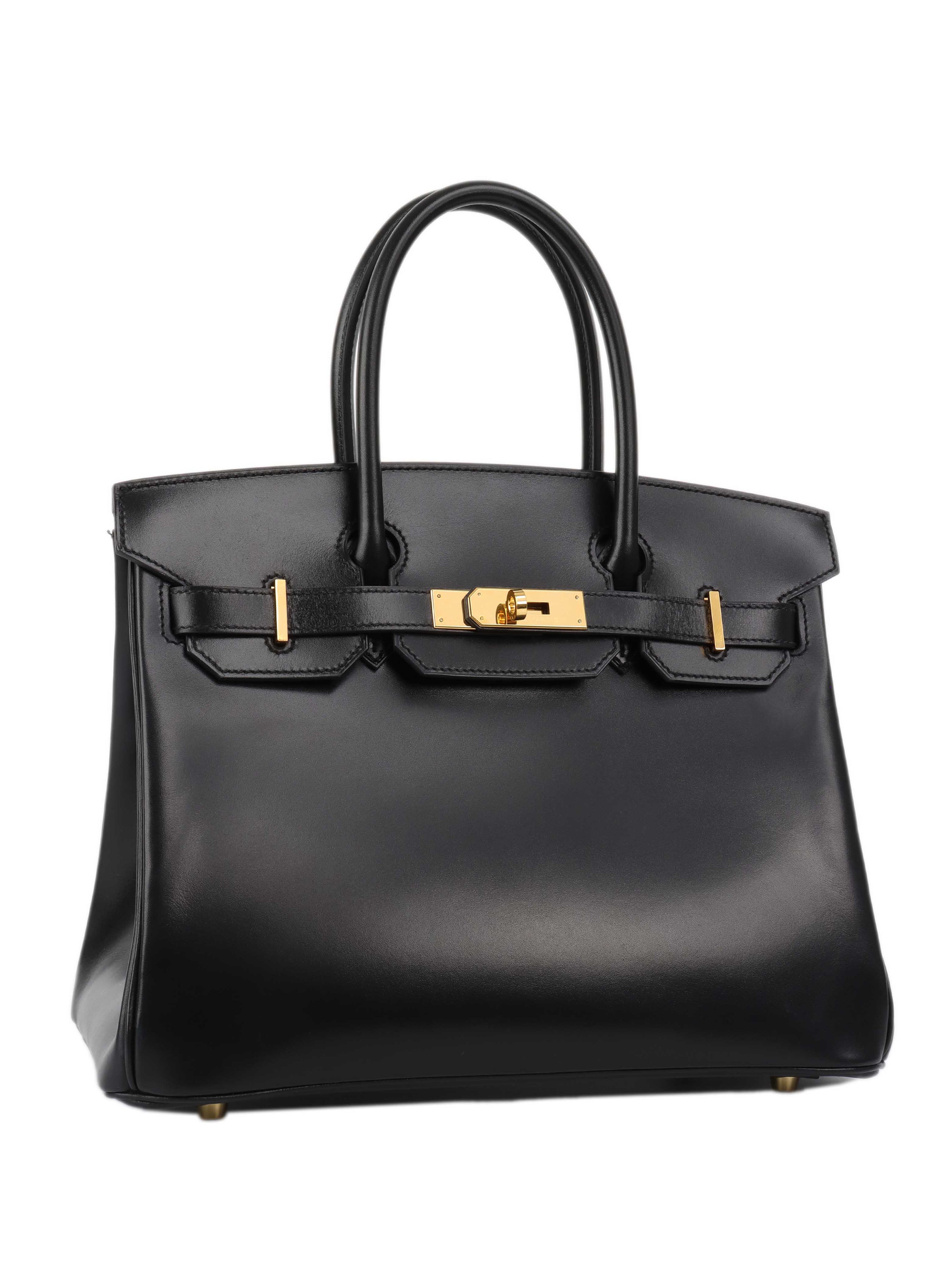 Hermes Black Box Birkin 30 GHW.