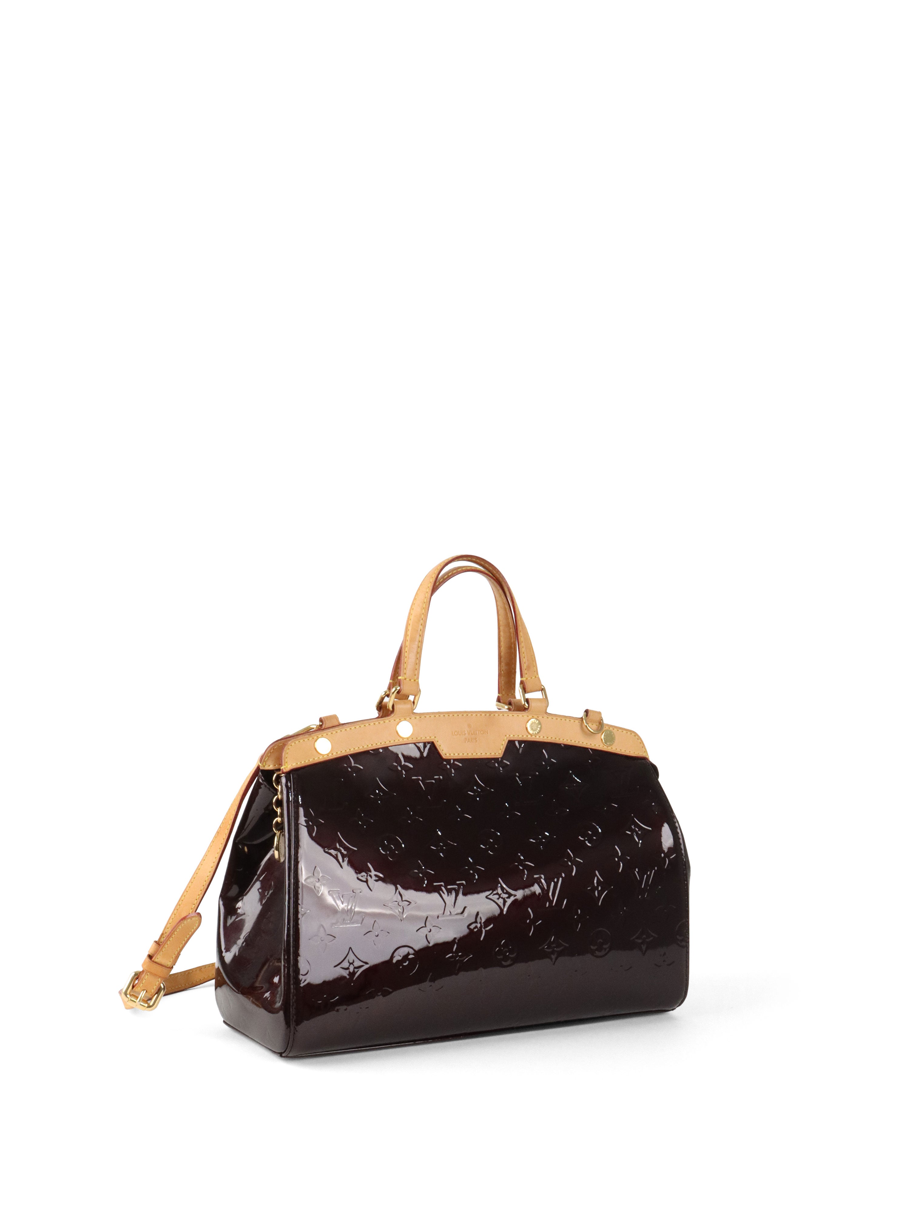 Louis Vuitton Amarate Monogram Vernis Brea MM Bag