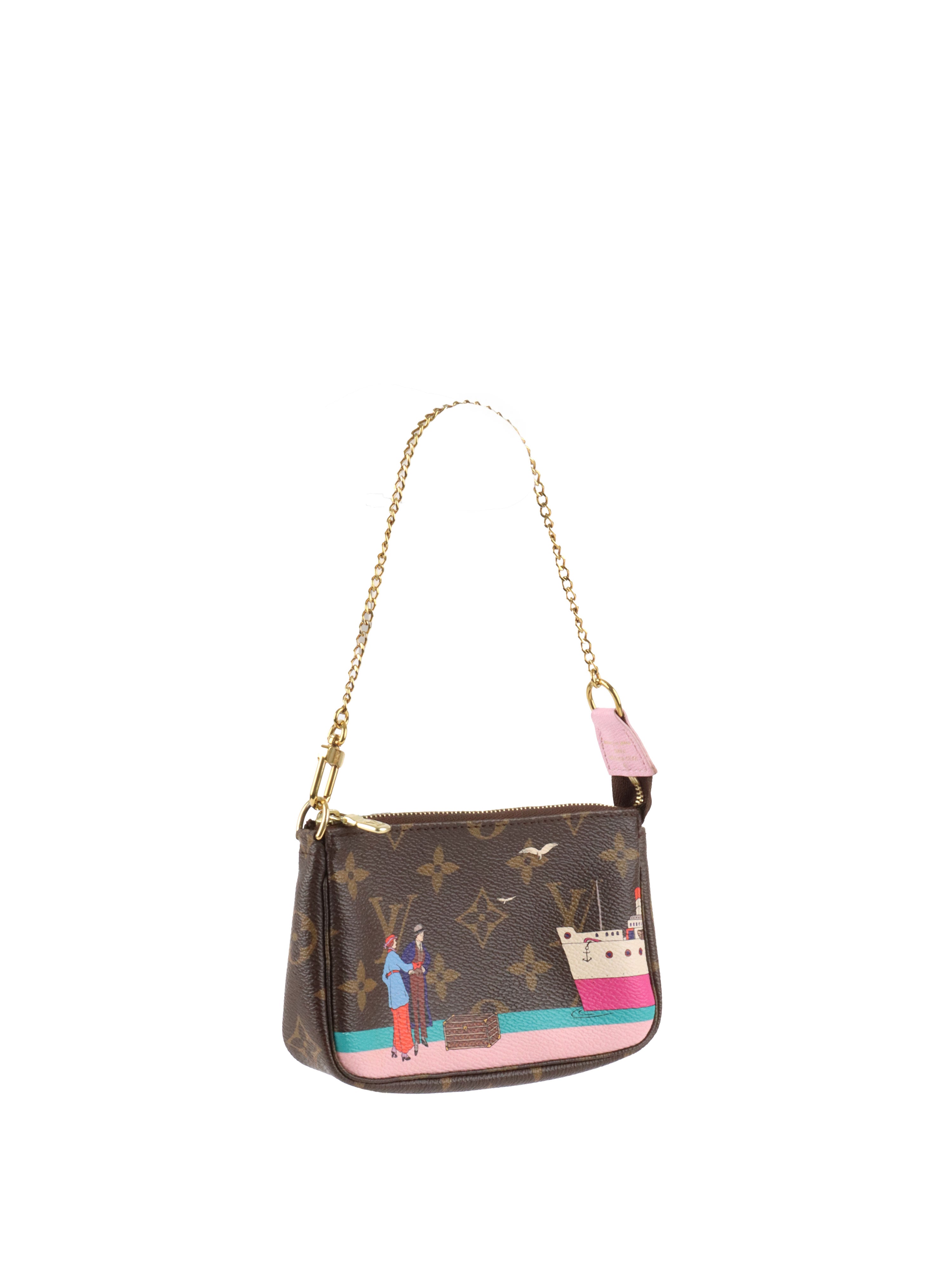 Louis Vuitton Limited Edition 2016 World Tour Mini Pochette Accessories.