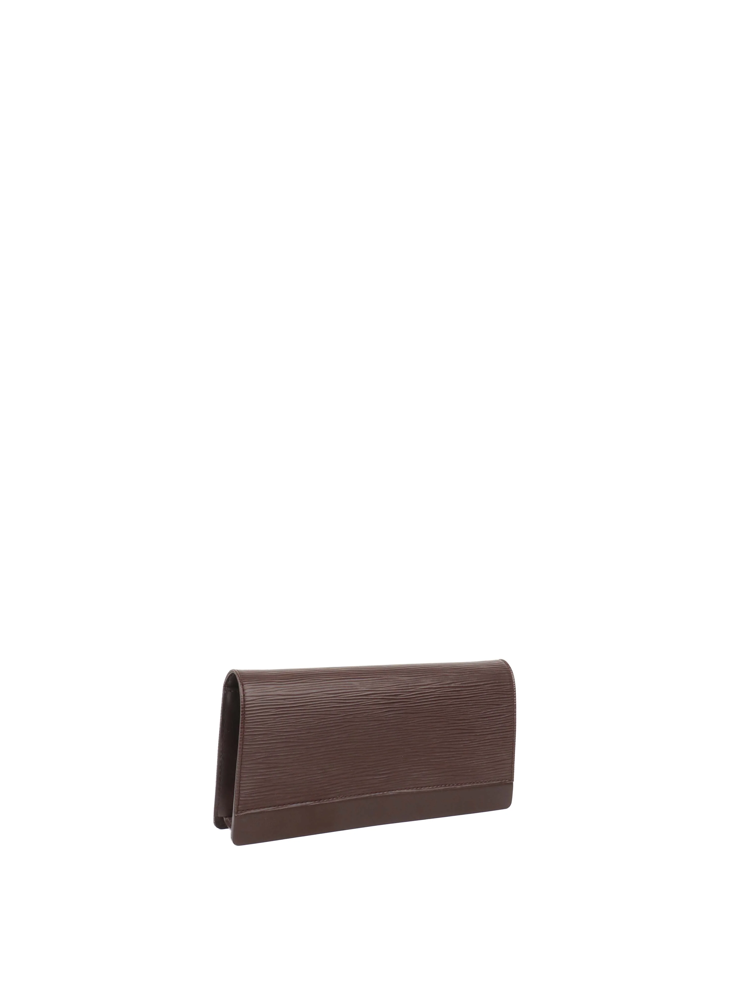 Louis Vuitton Brown Epi Leather Honfleur Clutch.