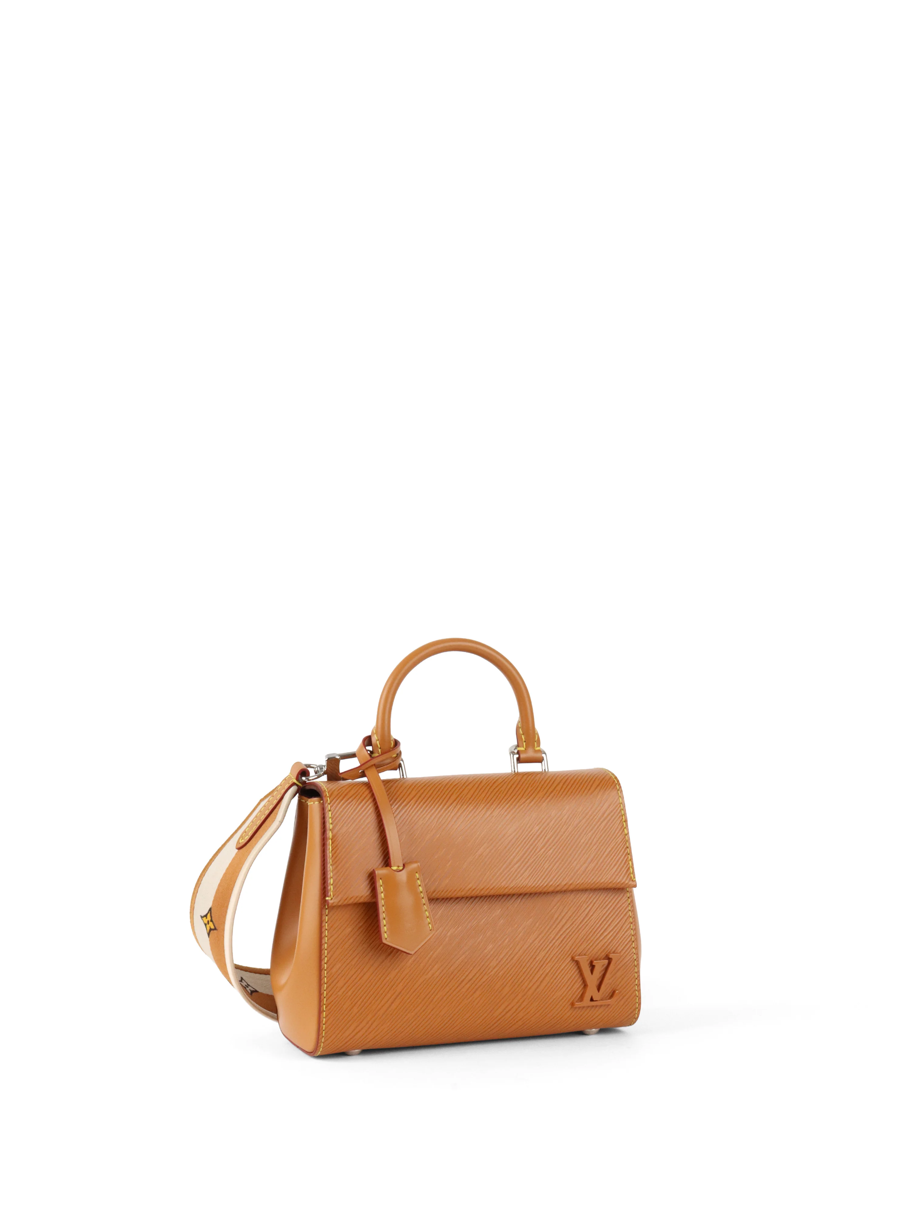 Louis Vuitton Gold Miel Epi Leather Cluny Mini Top Handle Bag