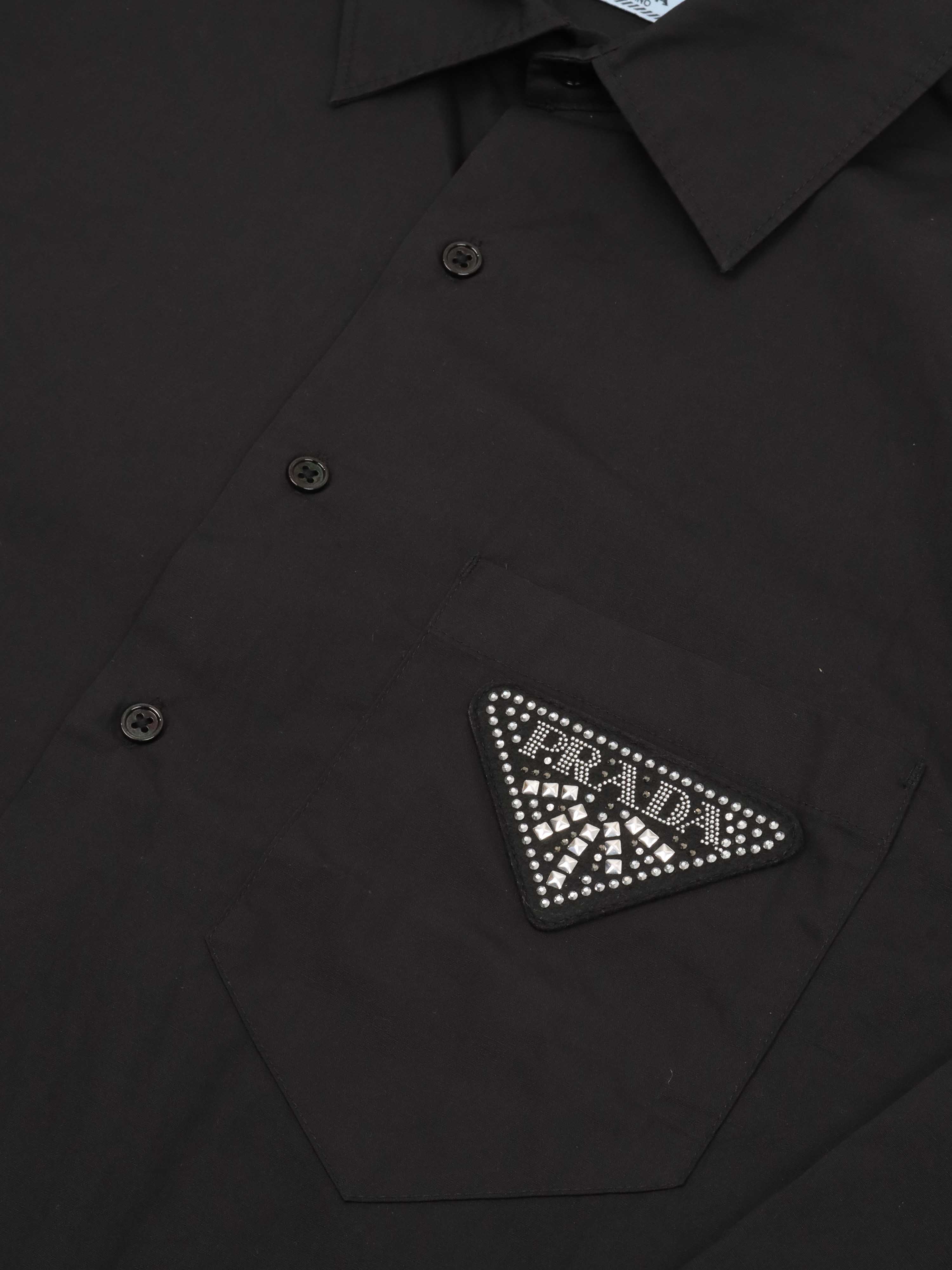 Prada Black Shirt size L.