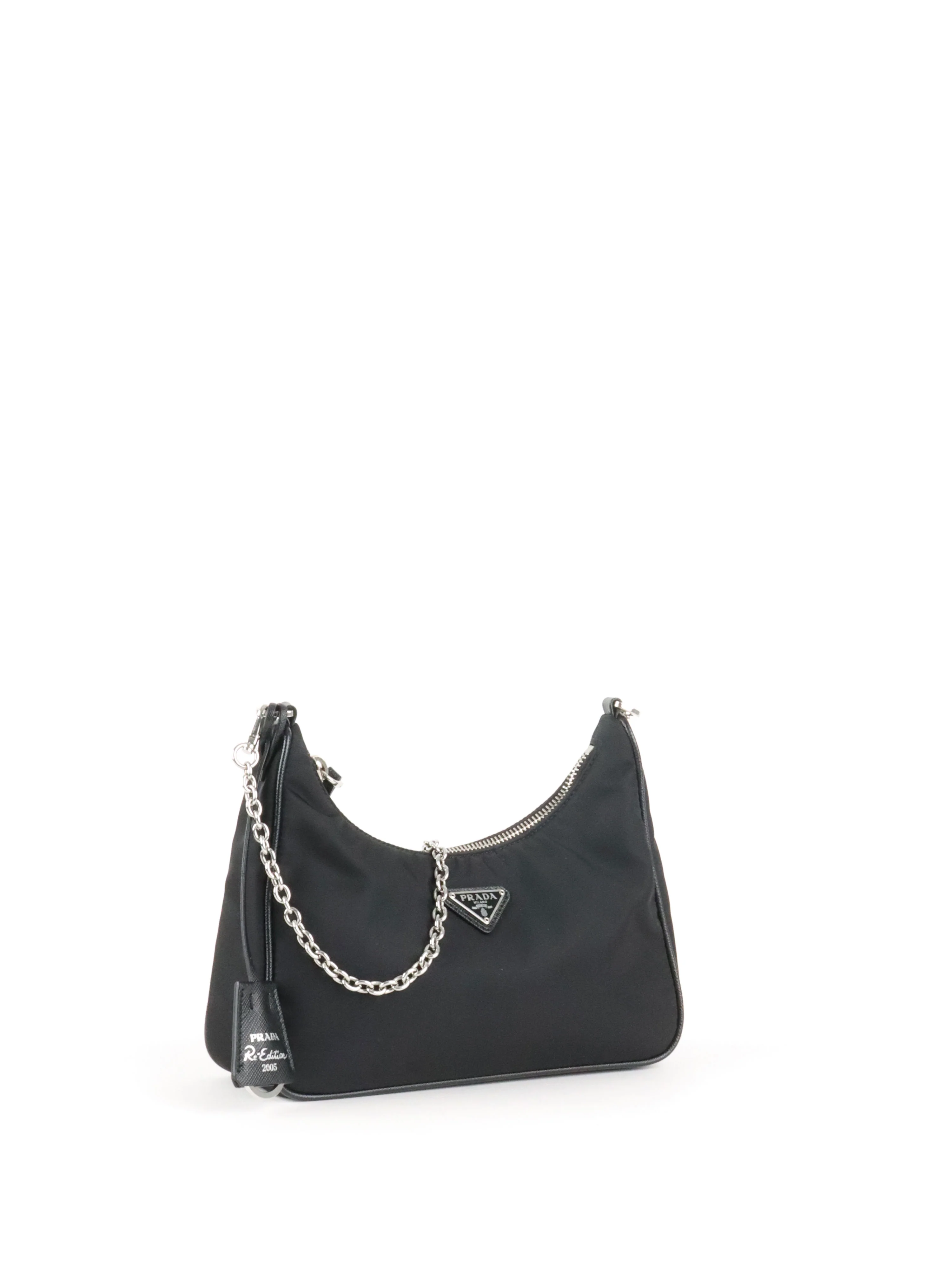 Prada Black Re-edition 2005 Re-Nylon Bag