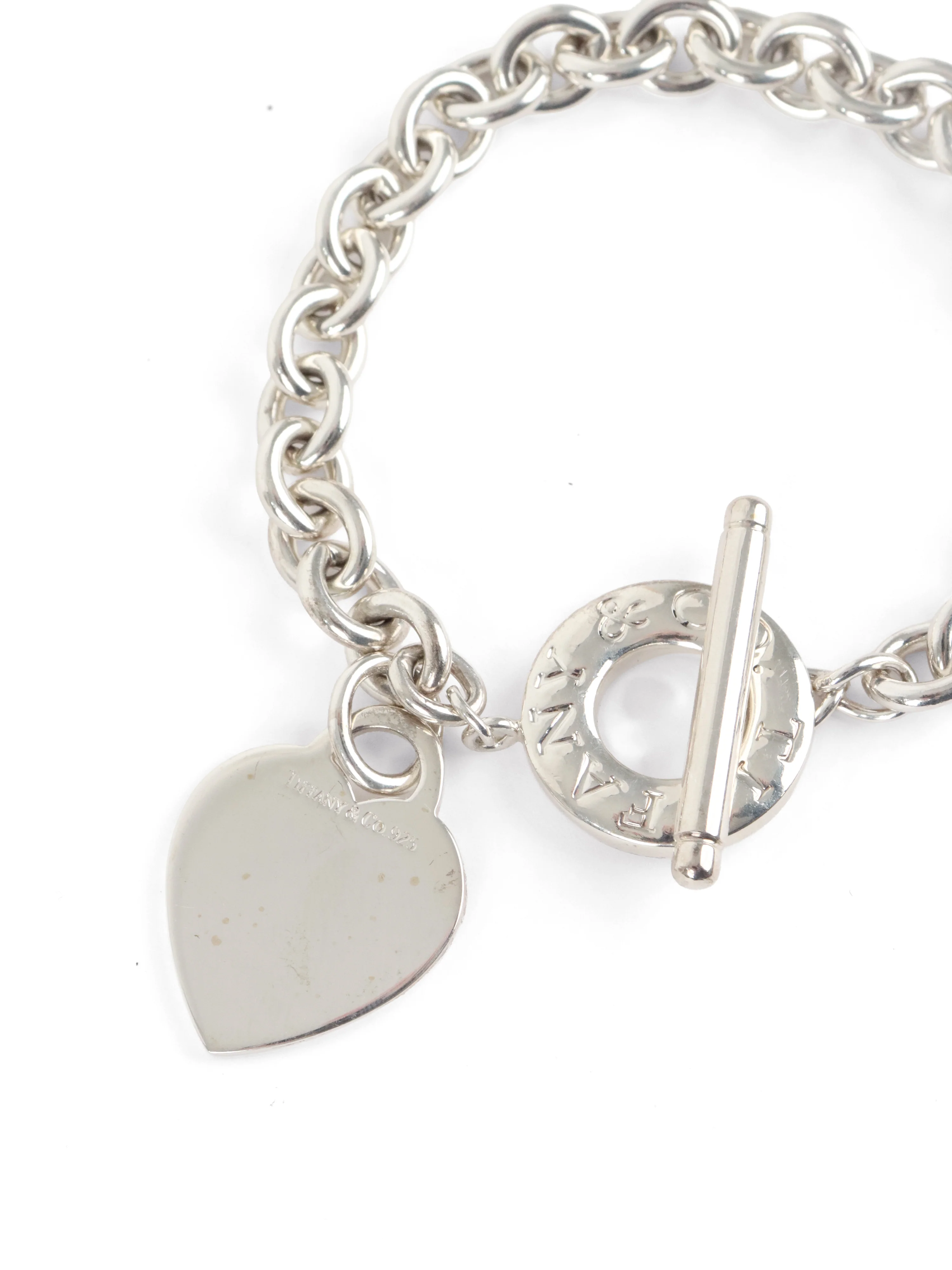 Tiffany  Co Heart Tag Toggle Bracelet
