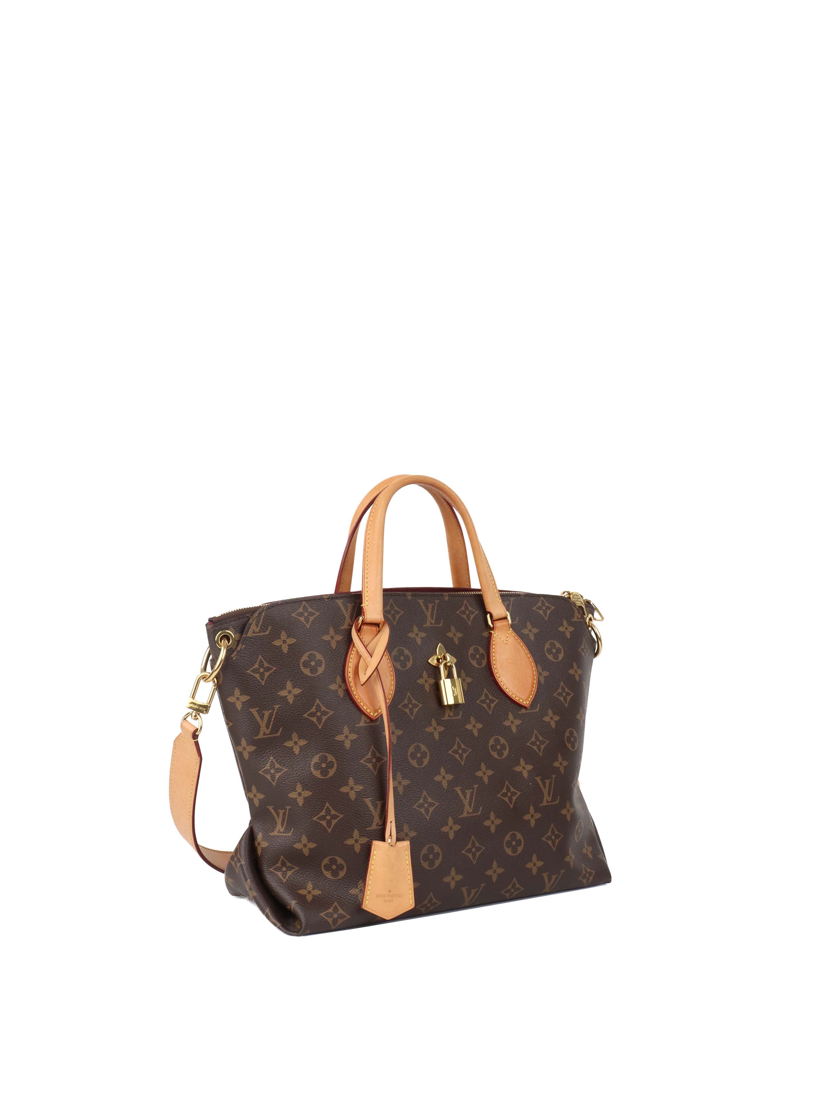 Louis Vuitton Monogram MM Flower Zipped Tote.