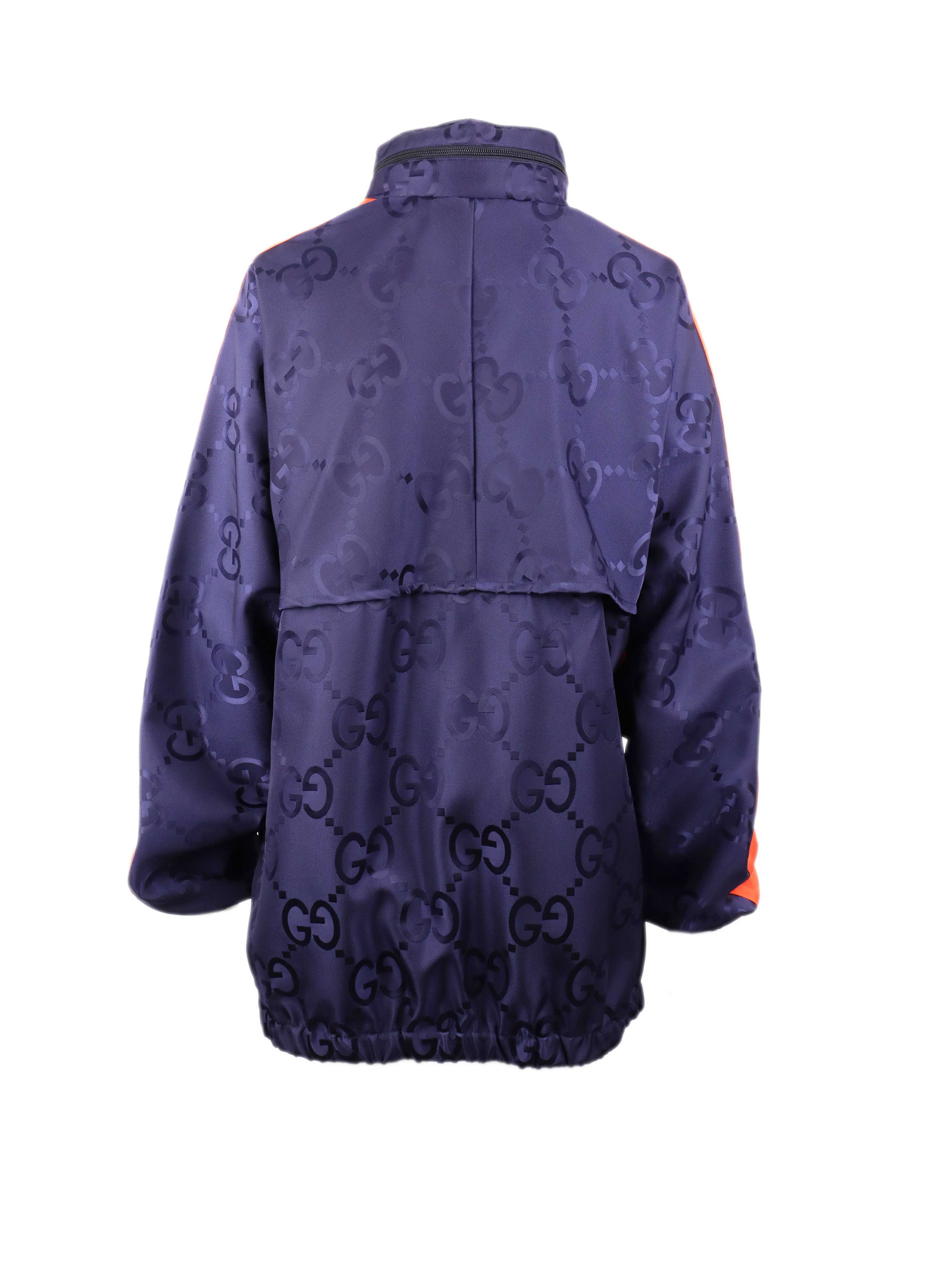 Gucci Blue 
Orange Windbreaker.