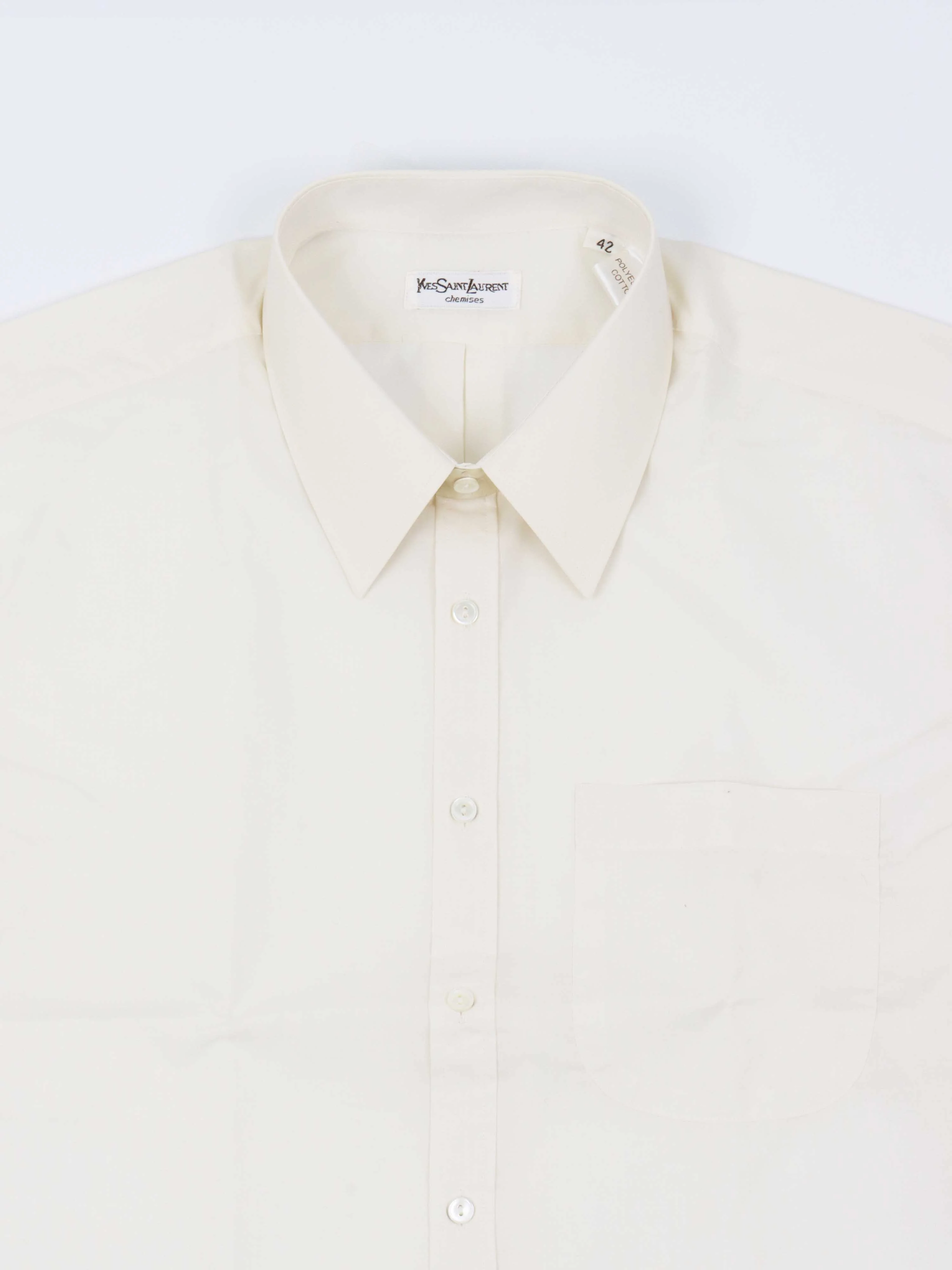 Yves Saint laurent Mens Shirt. Size 42