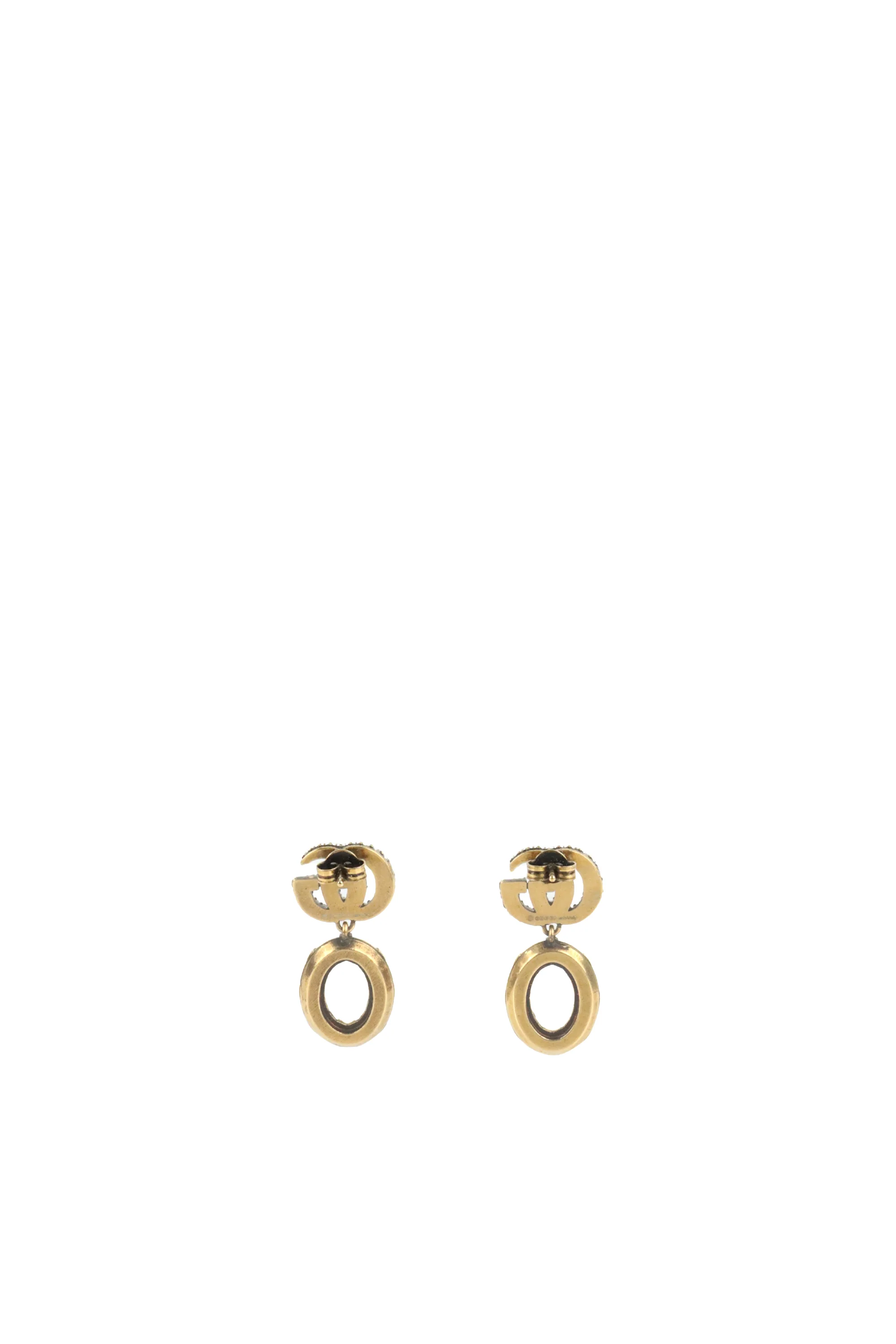 Gucci GG Marmont Crystal Earrings