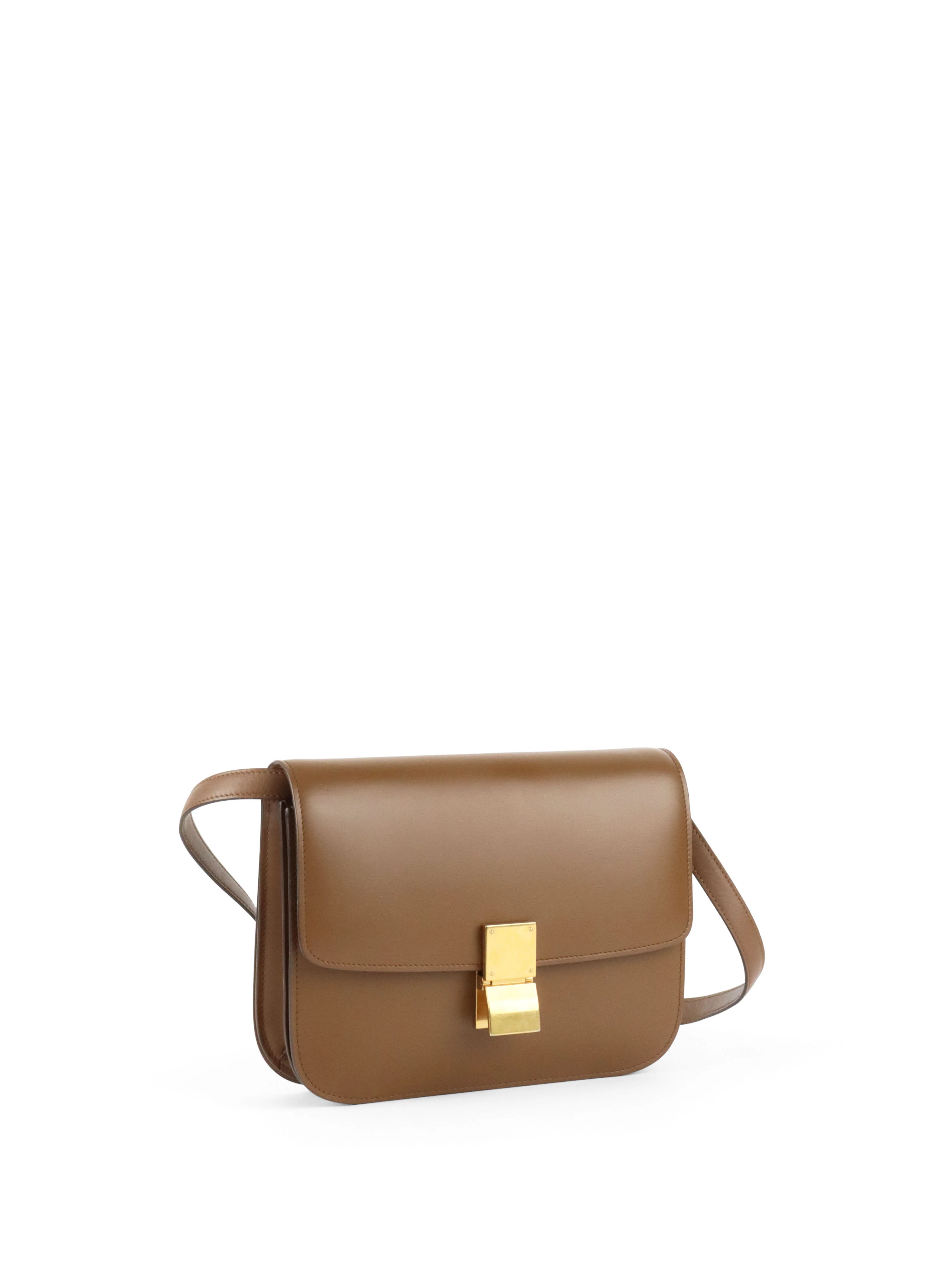 Celine Camel Medium Classic Box Bag