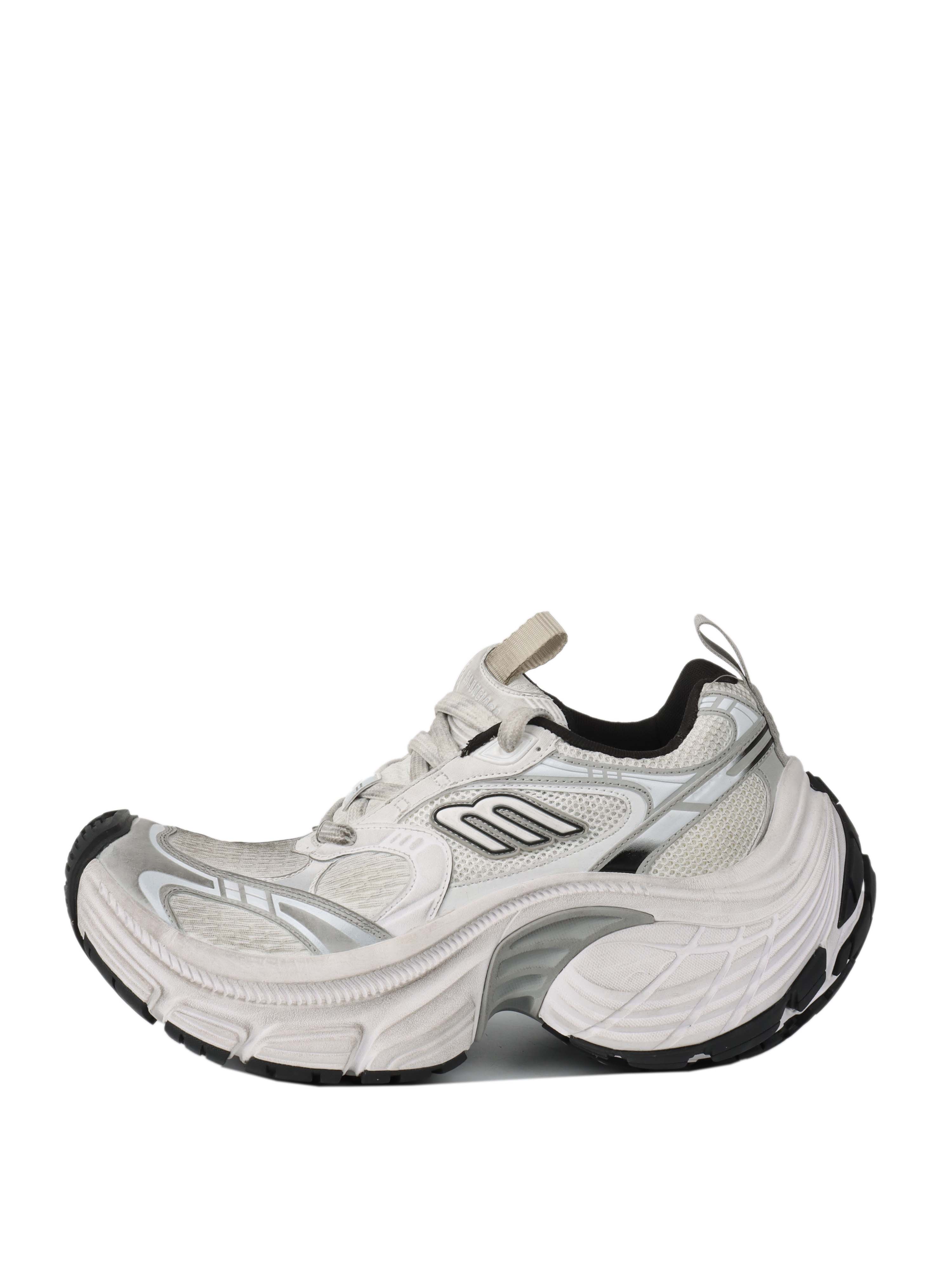 Balenciaga White  Grey 10XL Sneakers.