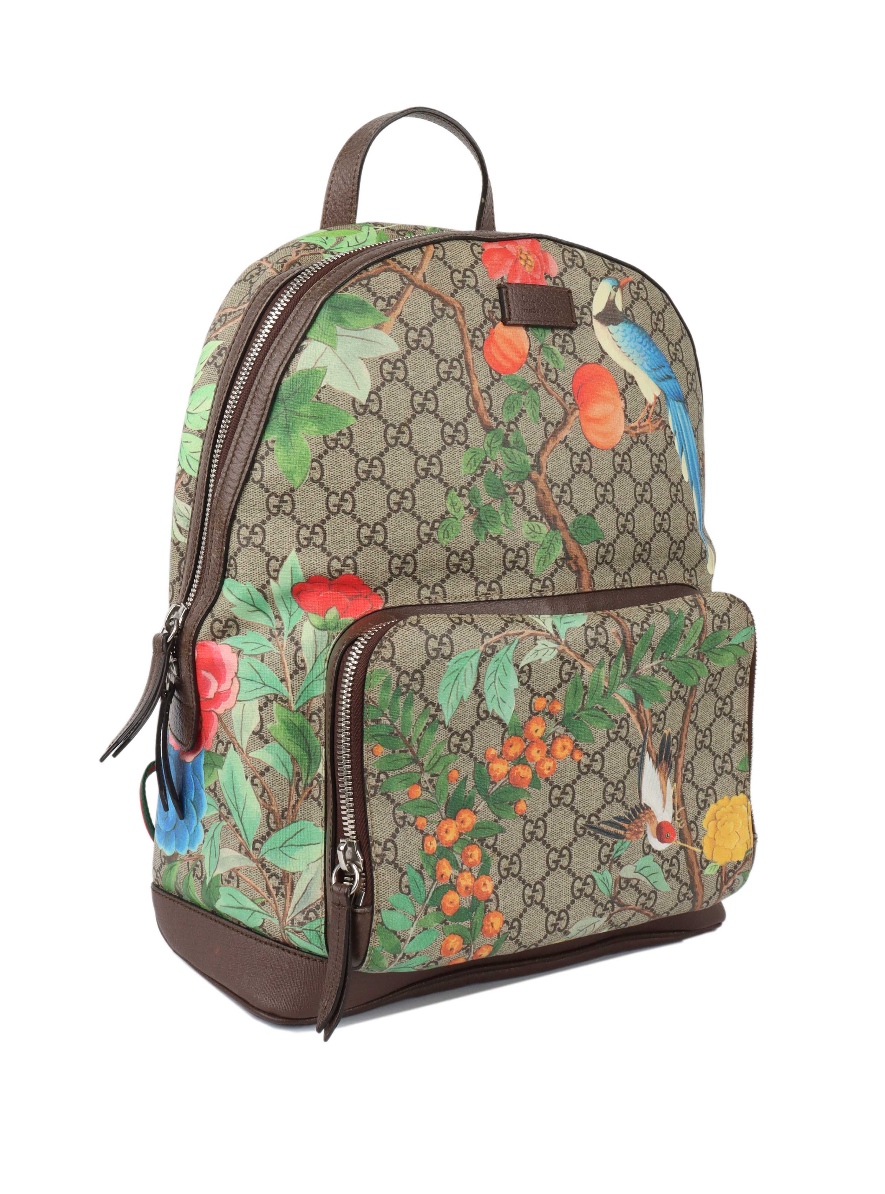 Gucci Tian GG Supreme Backpack.