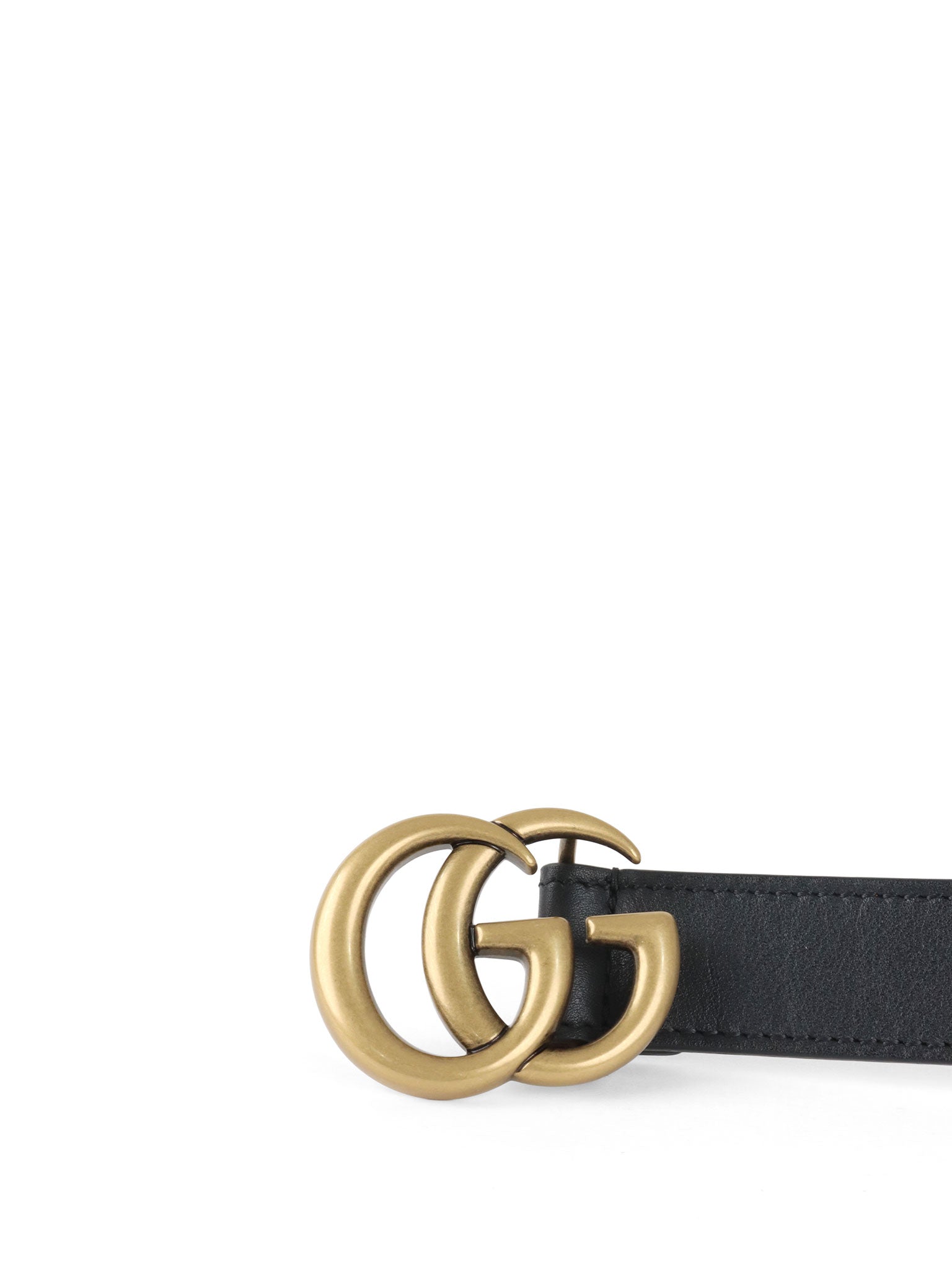Gucci Children’s Thin GG Leather Belt
