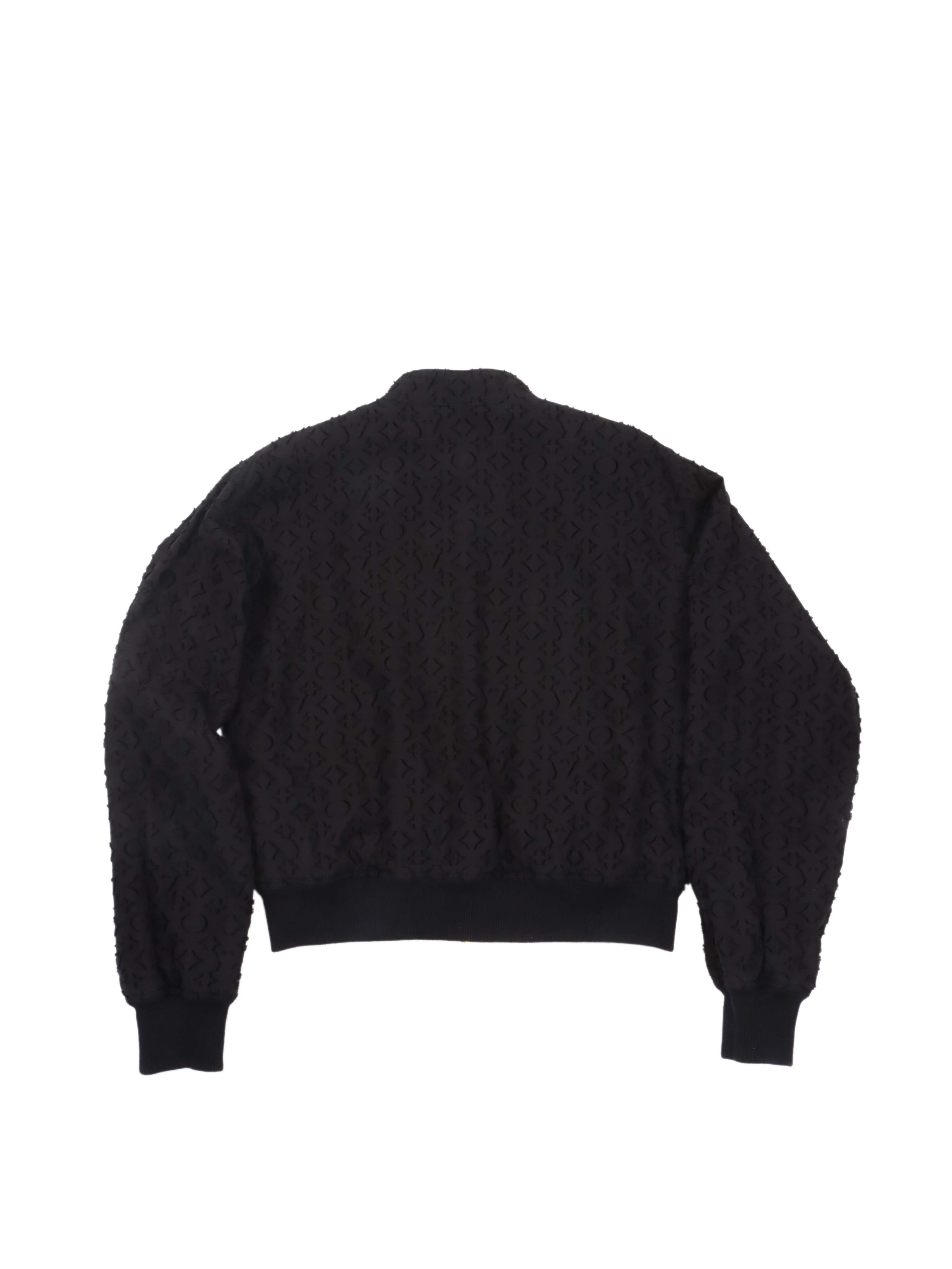 Louis Vuitton Black Bomber Jacket.