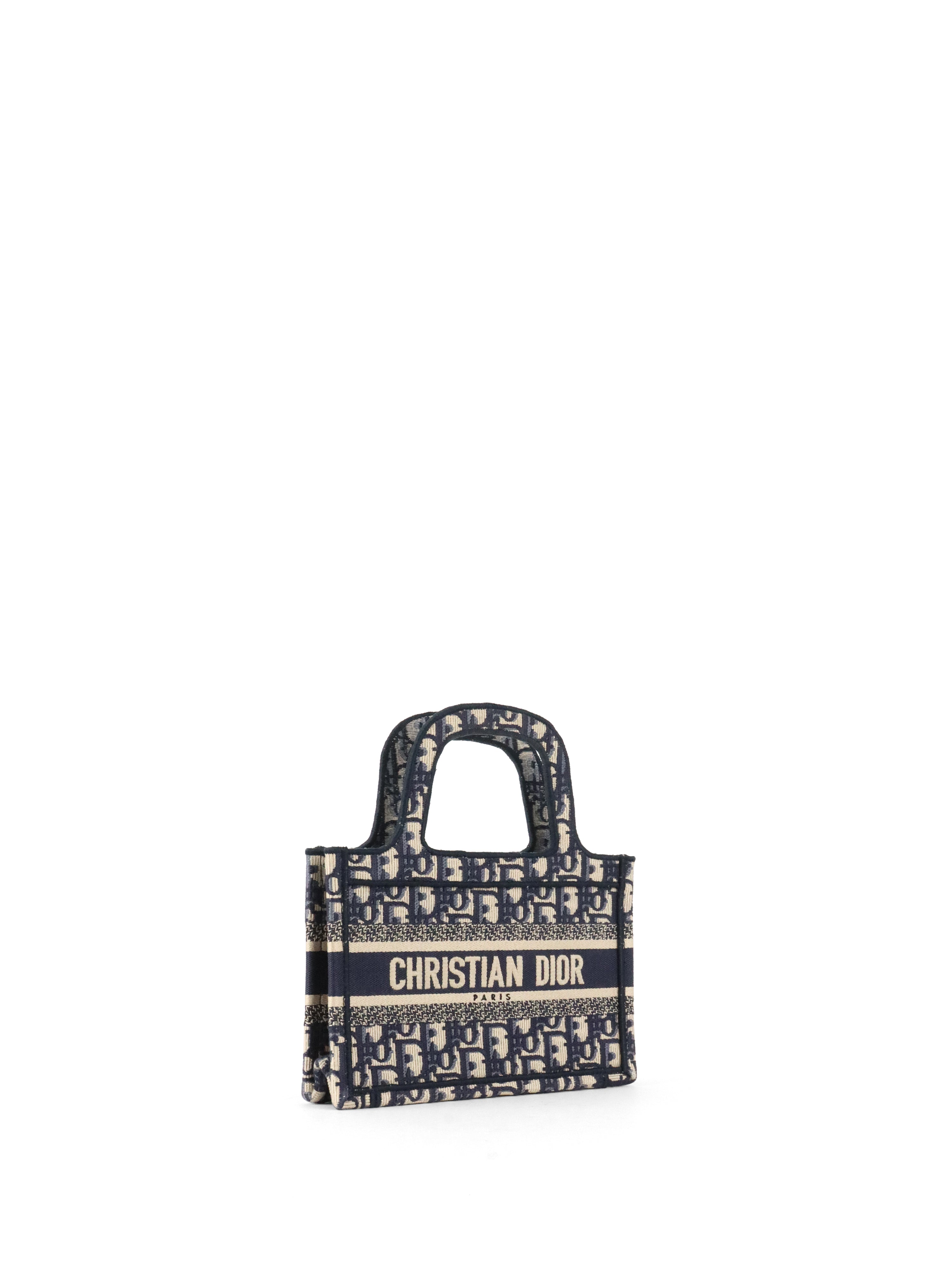 Dior Blue Mini Dior Book Tote (2020)