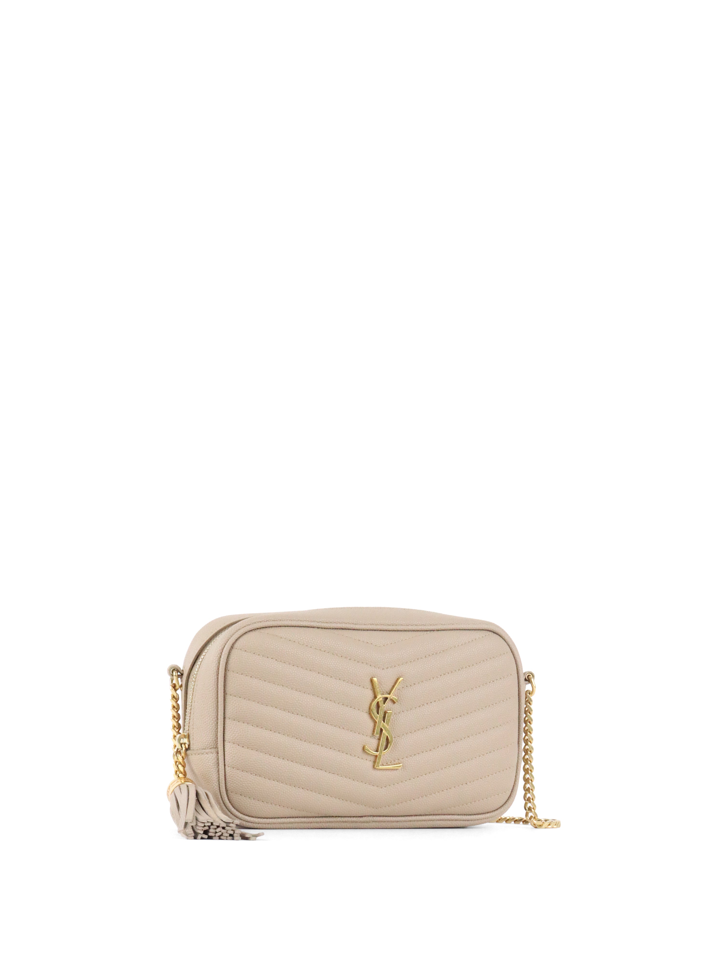 Saint Laurent Mini Beige LouLou Camera Bag