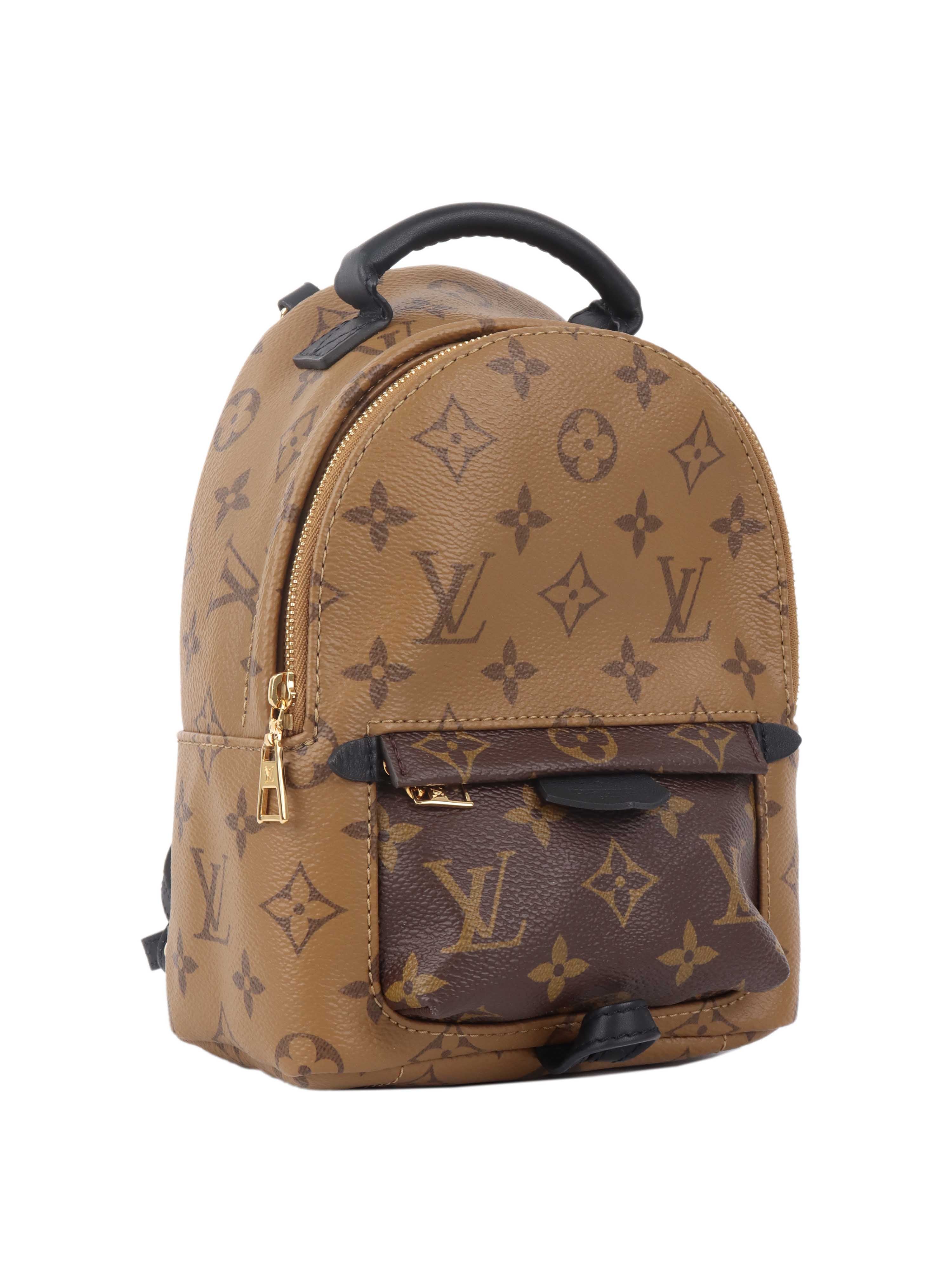 Louis Vuitton Reverse Palm Springs Mini Backpack.