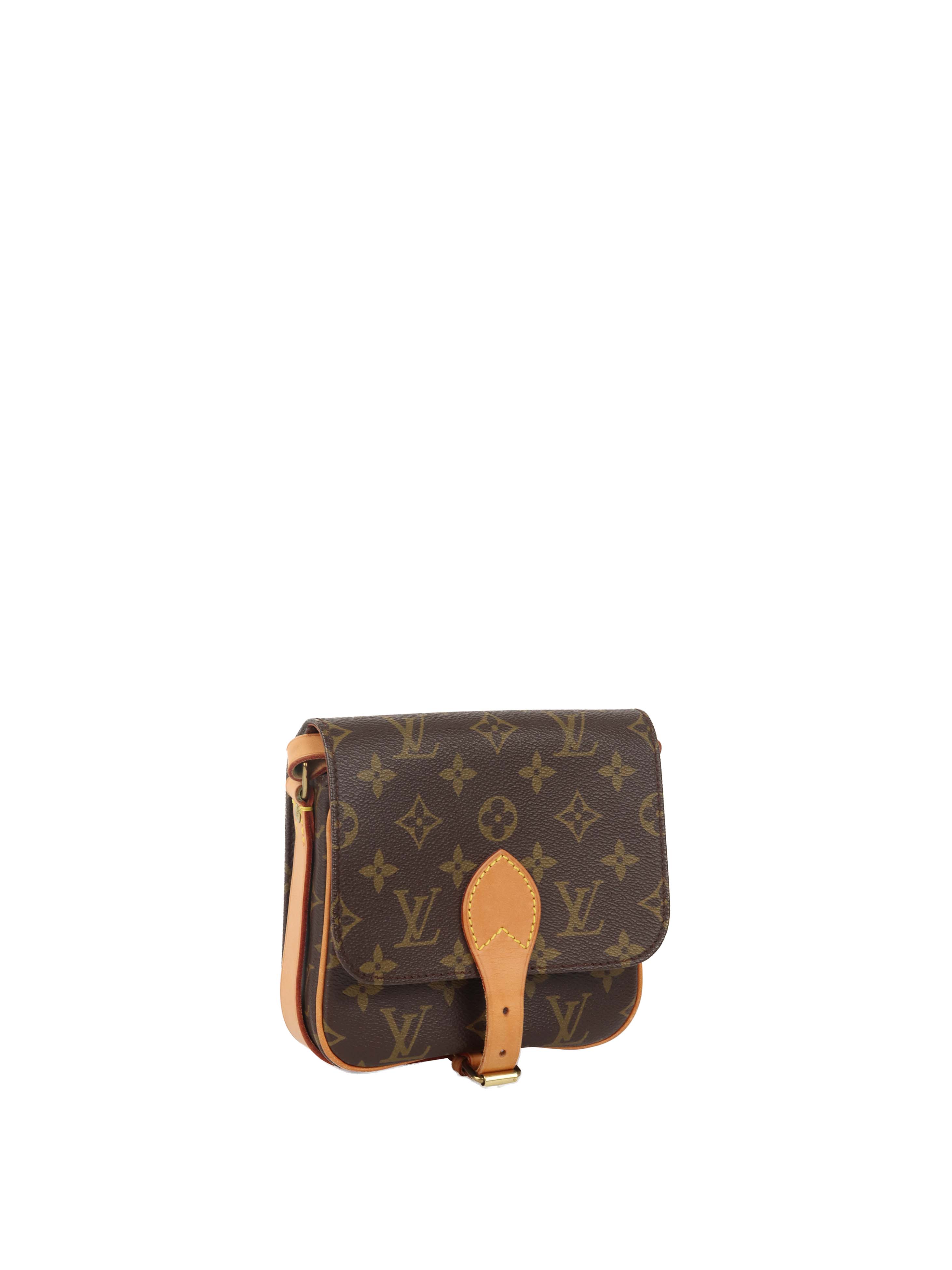 Louis Vuitton Monogram Cartouchiere PM Bag.
