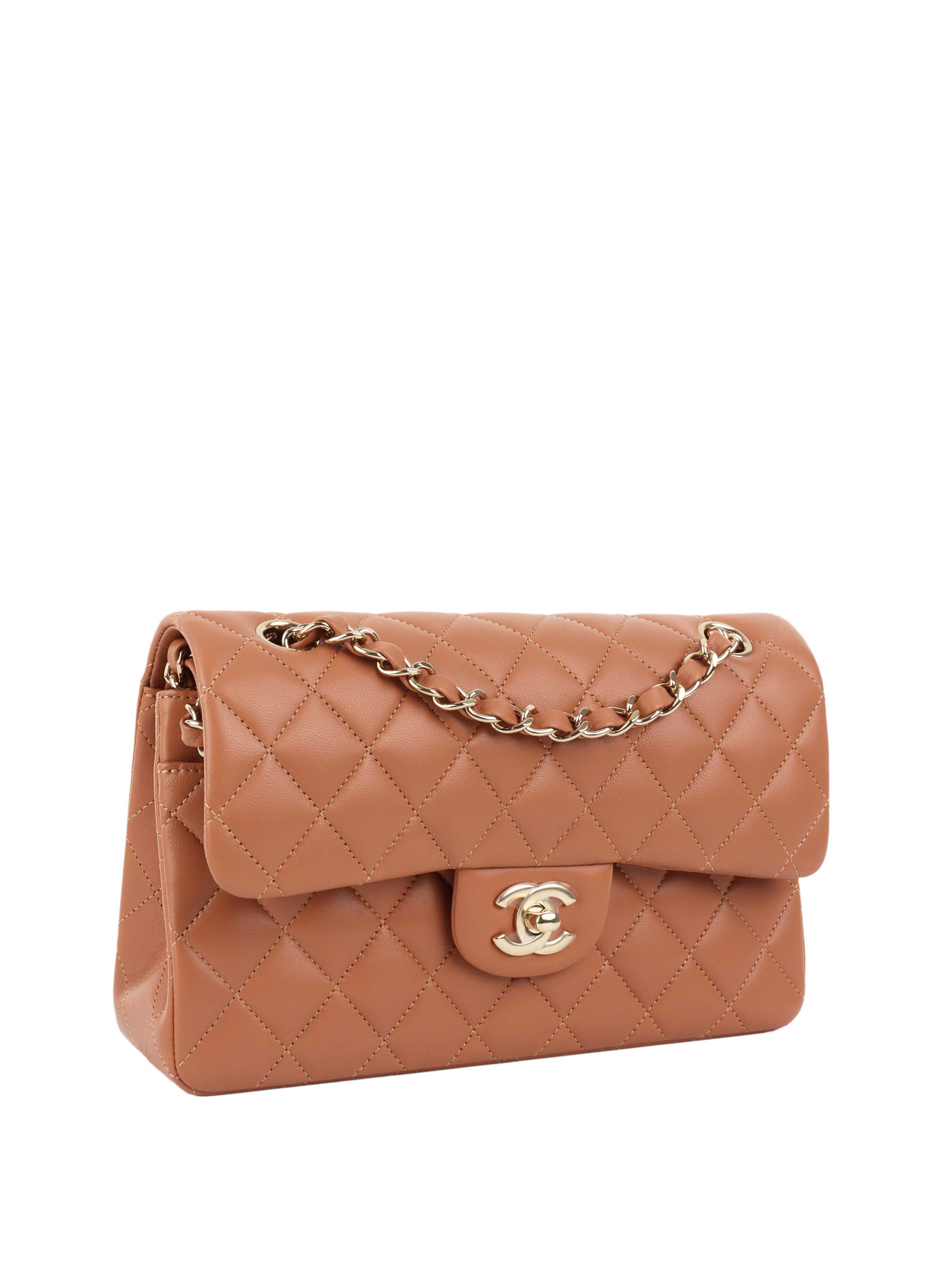 Chanel Small Caramel Classic Flap.