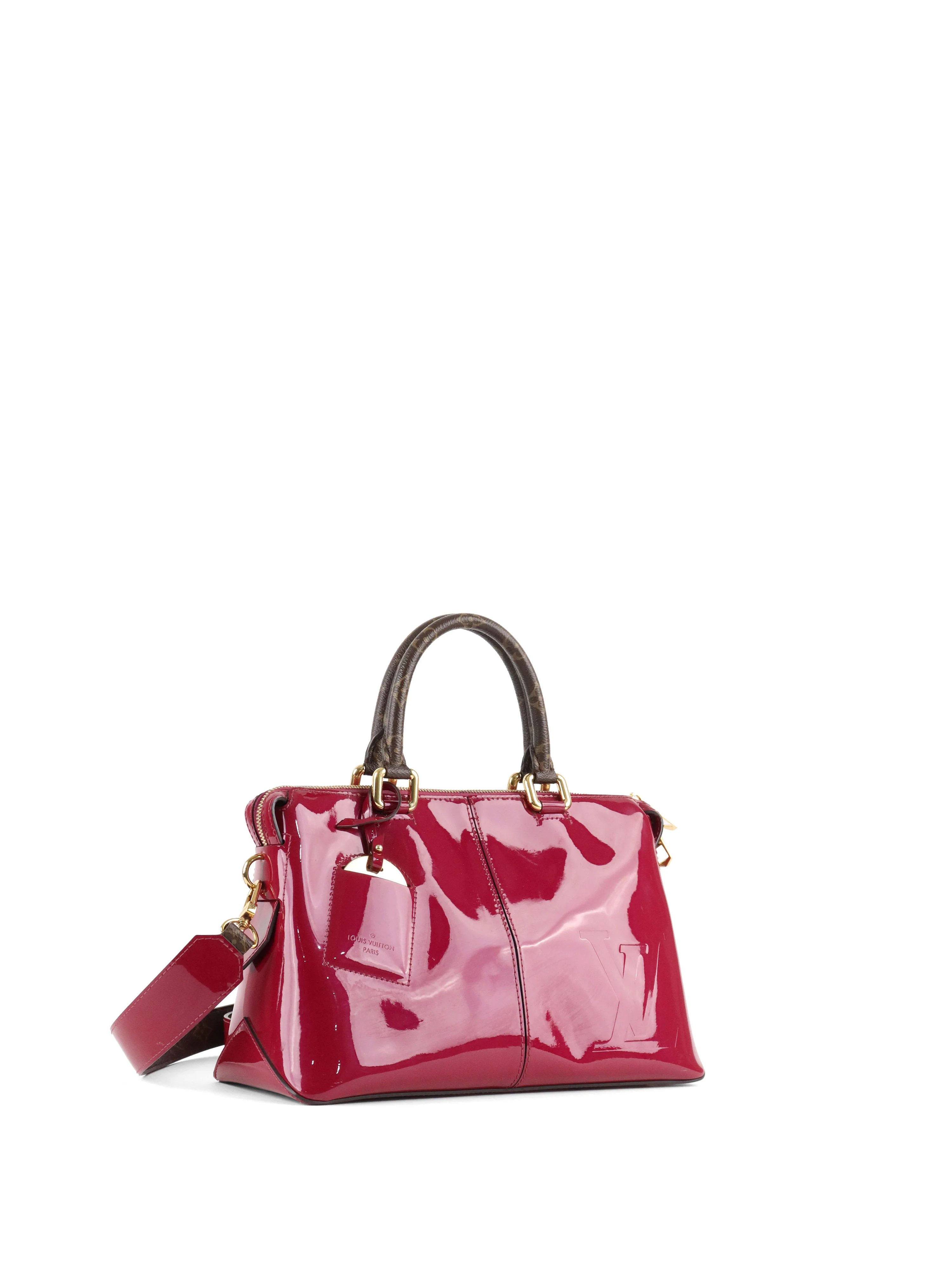 Louis Vuitton Magenta Pink Vernis Miroir Tote