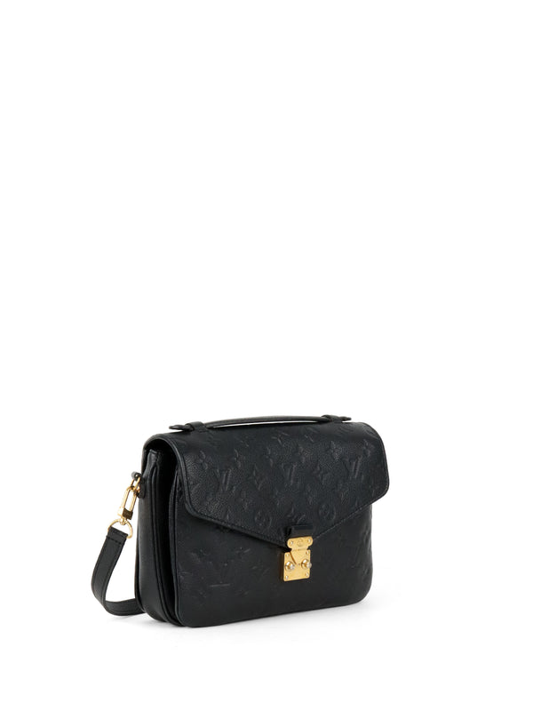 Louis Vuitton Black Pochette Metis