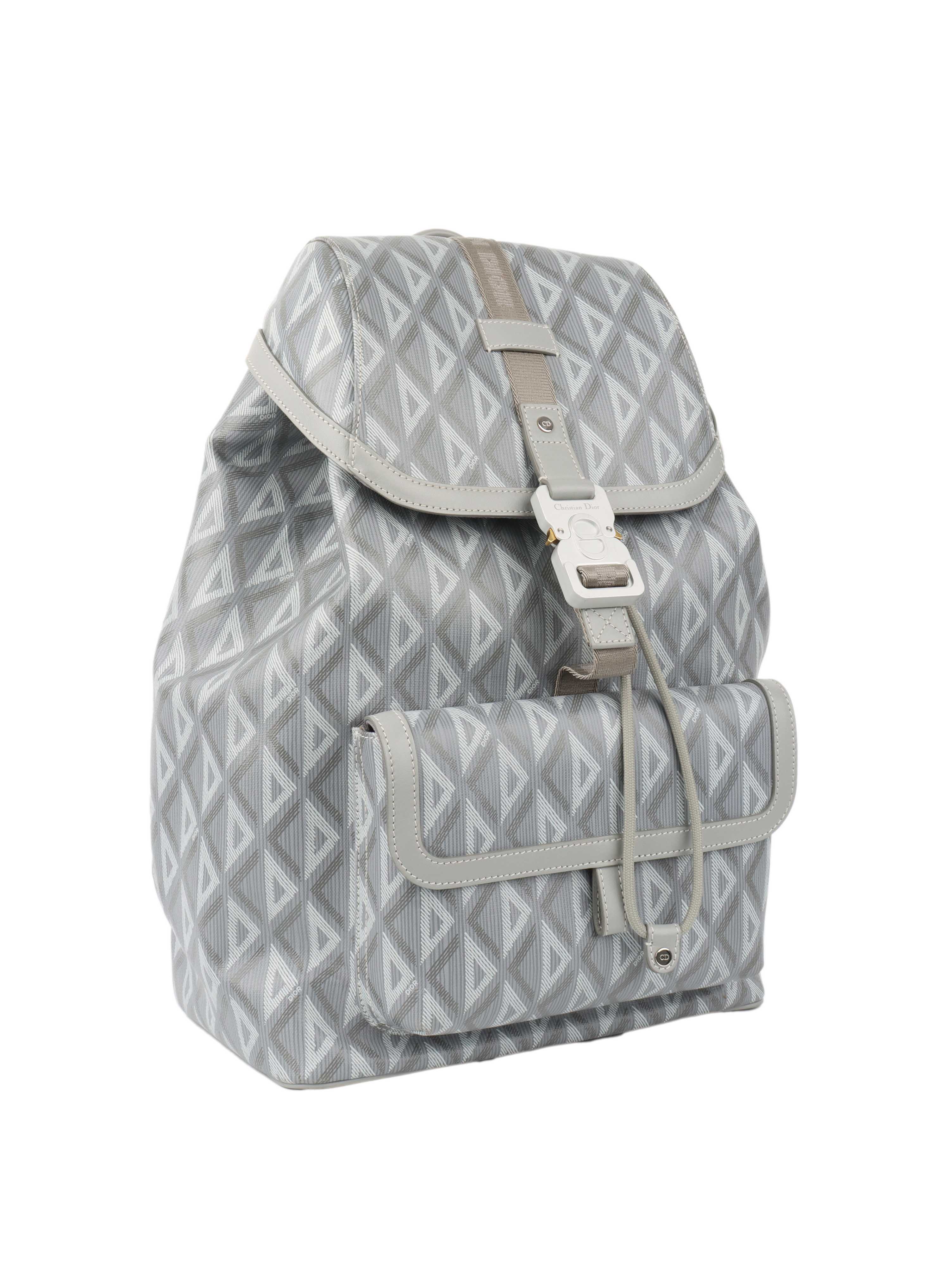 Dior Silver Hit The Road Backpack.