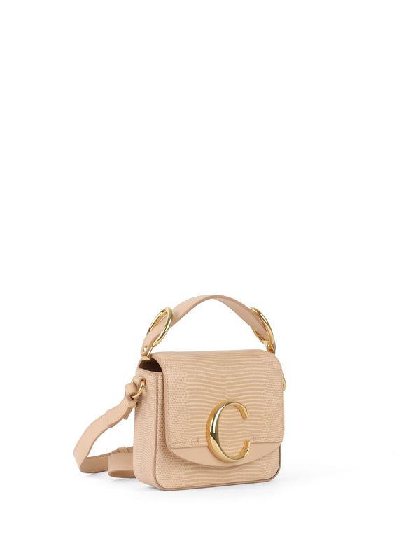 Chloe Delicate Light Pink Mini C Bag
