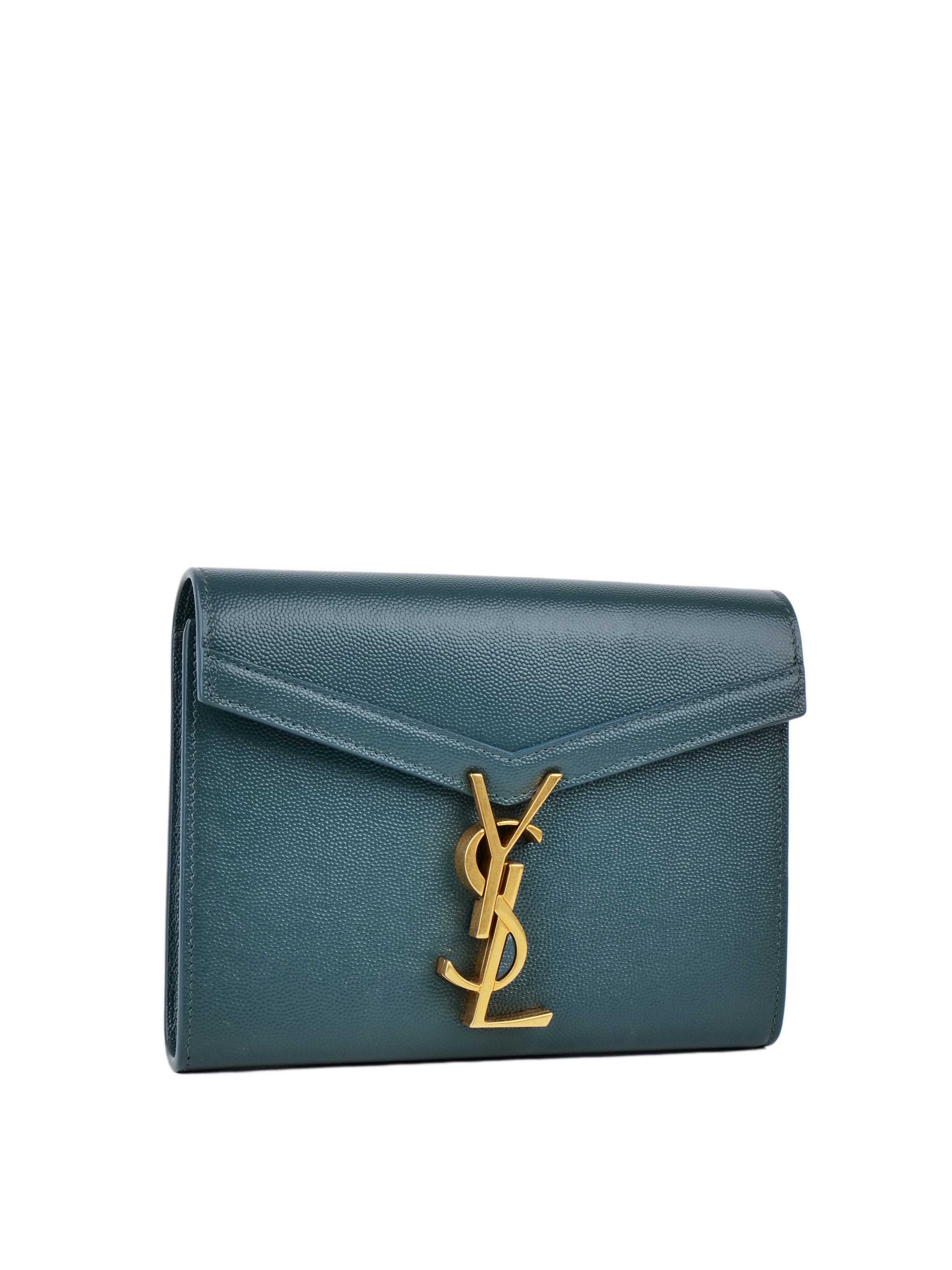 Saint Laurent Cassandra Wallet on Chain.