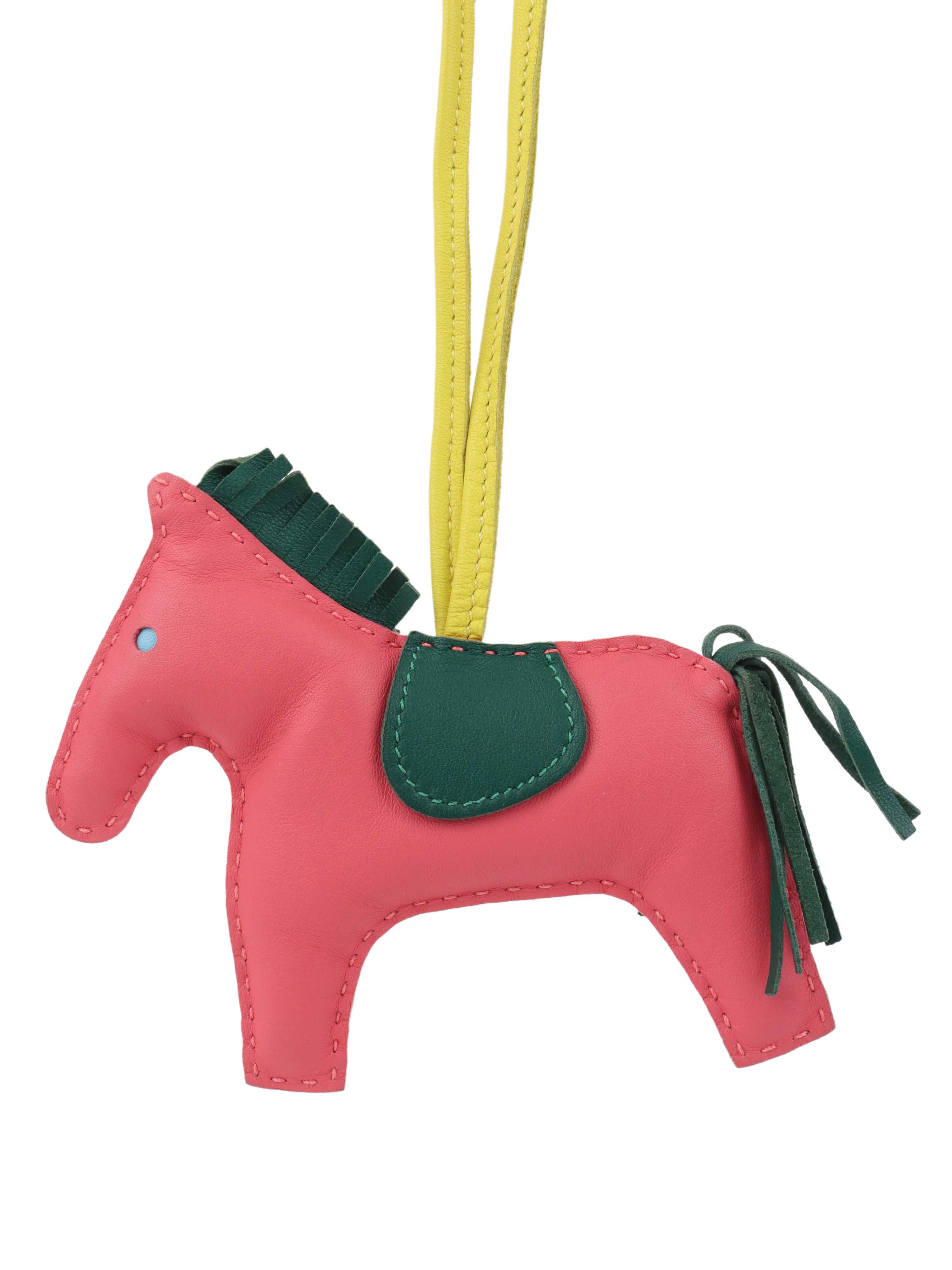 Hermes Pink  Green Rodeo MM.