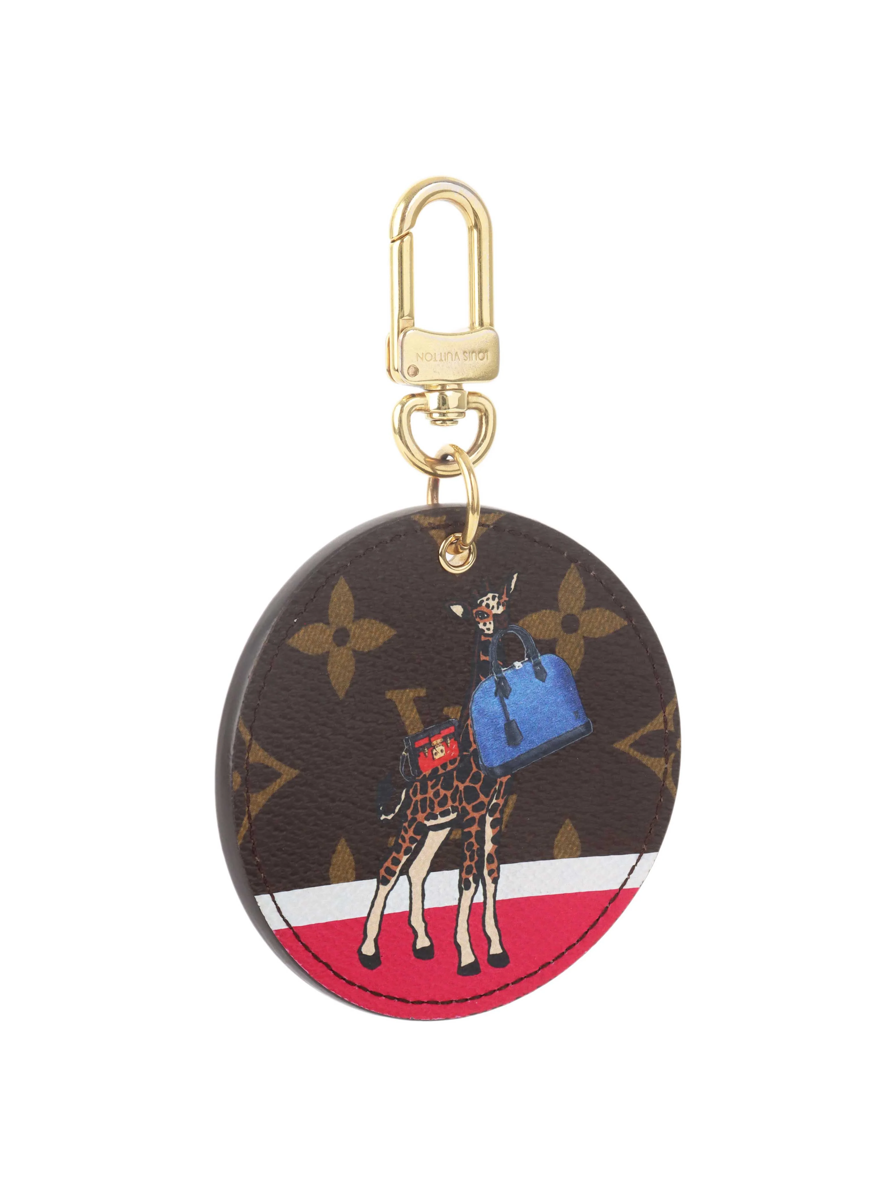 Louis Vuitton Giraffe Bag Charm.