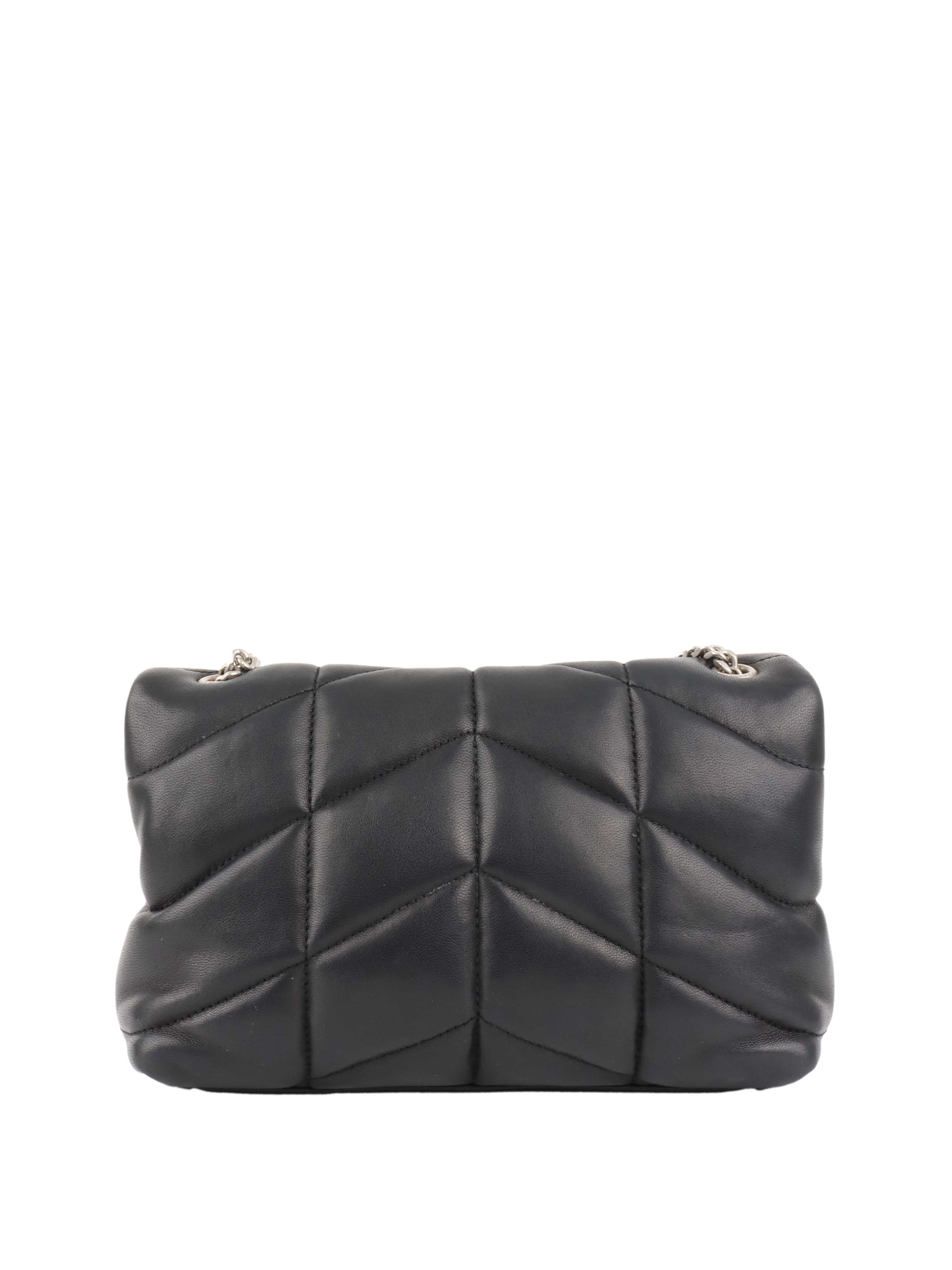 Saint Laurent Puffer Toy Lou Lou Bag.