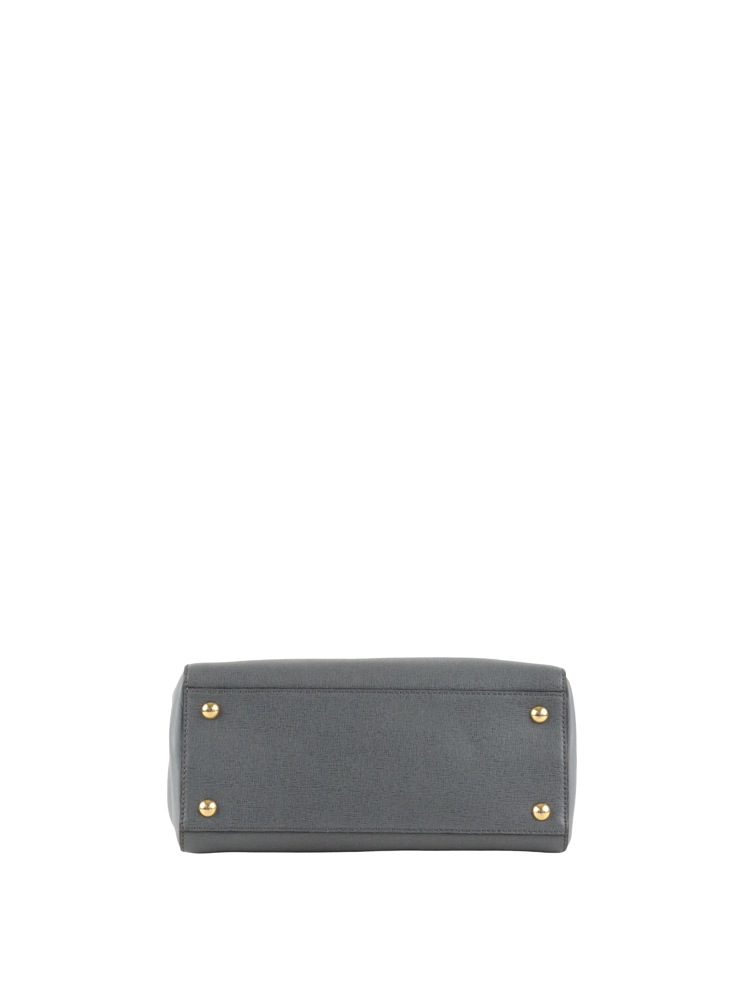 Fendi Small Grey Two Jours Bag