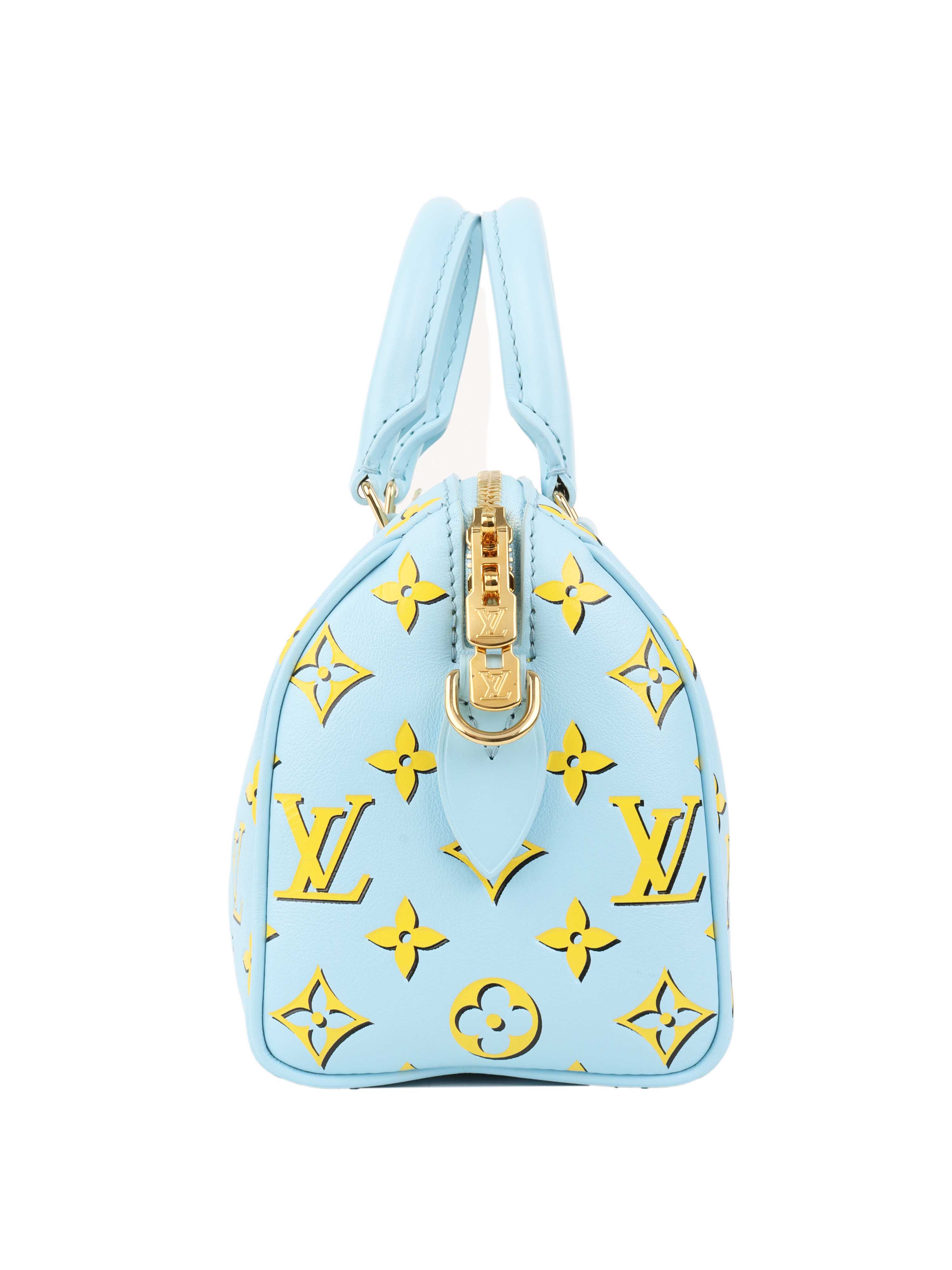 Louis Vuitton Baby Blue Speedy Bandouliere 20.