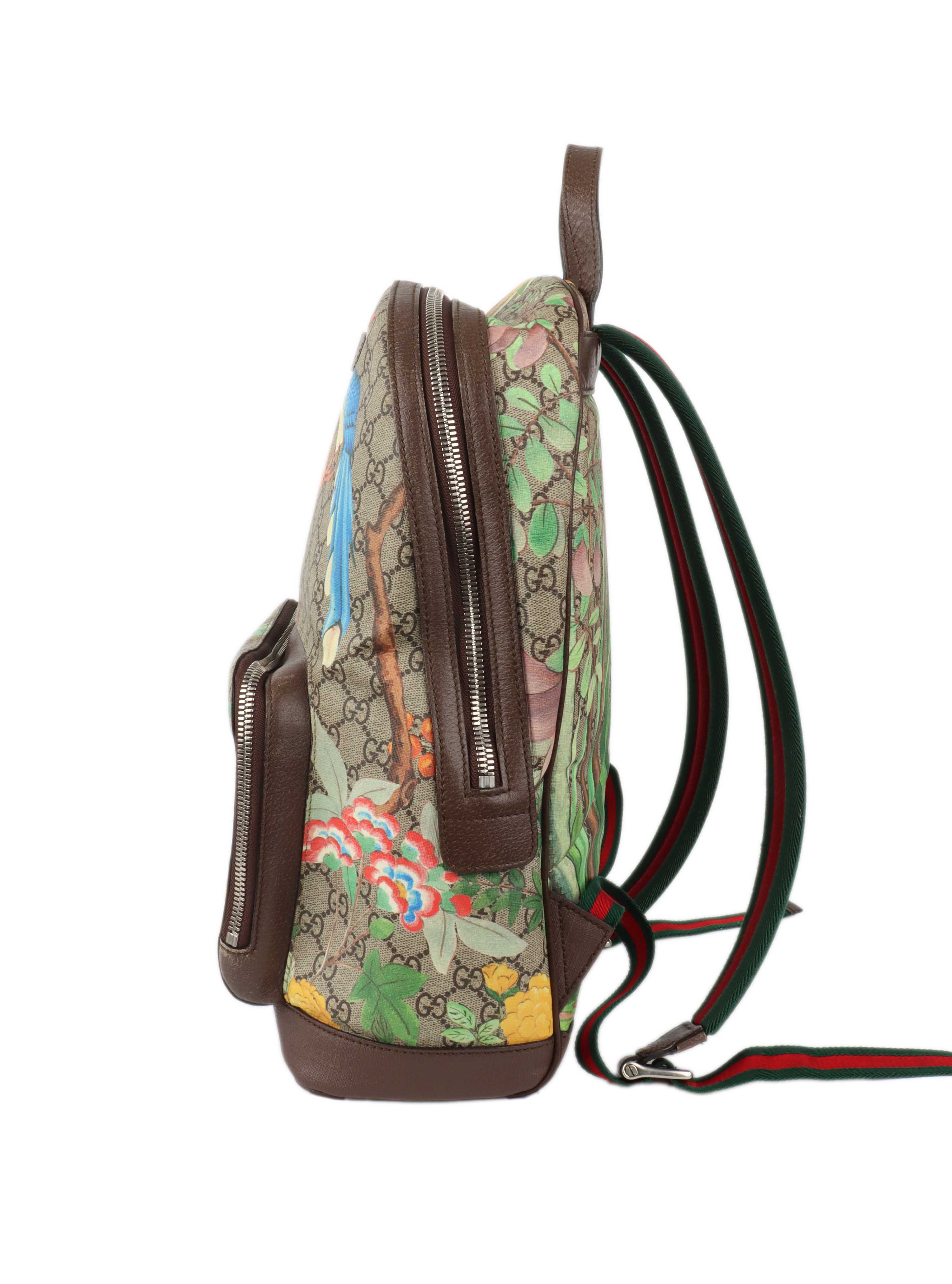 Gucci Tian GG Supreme Backpack.