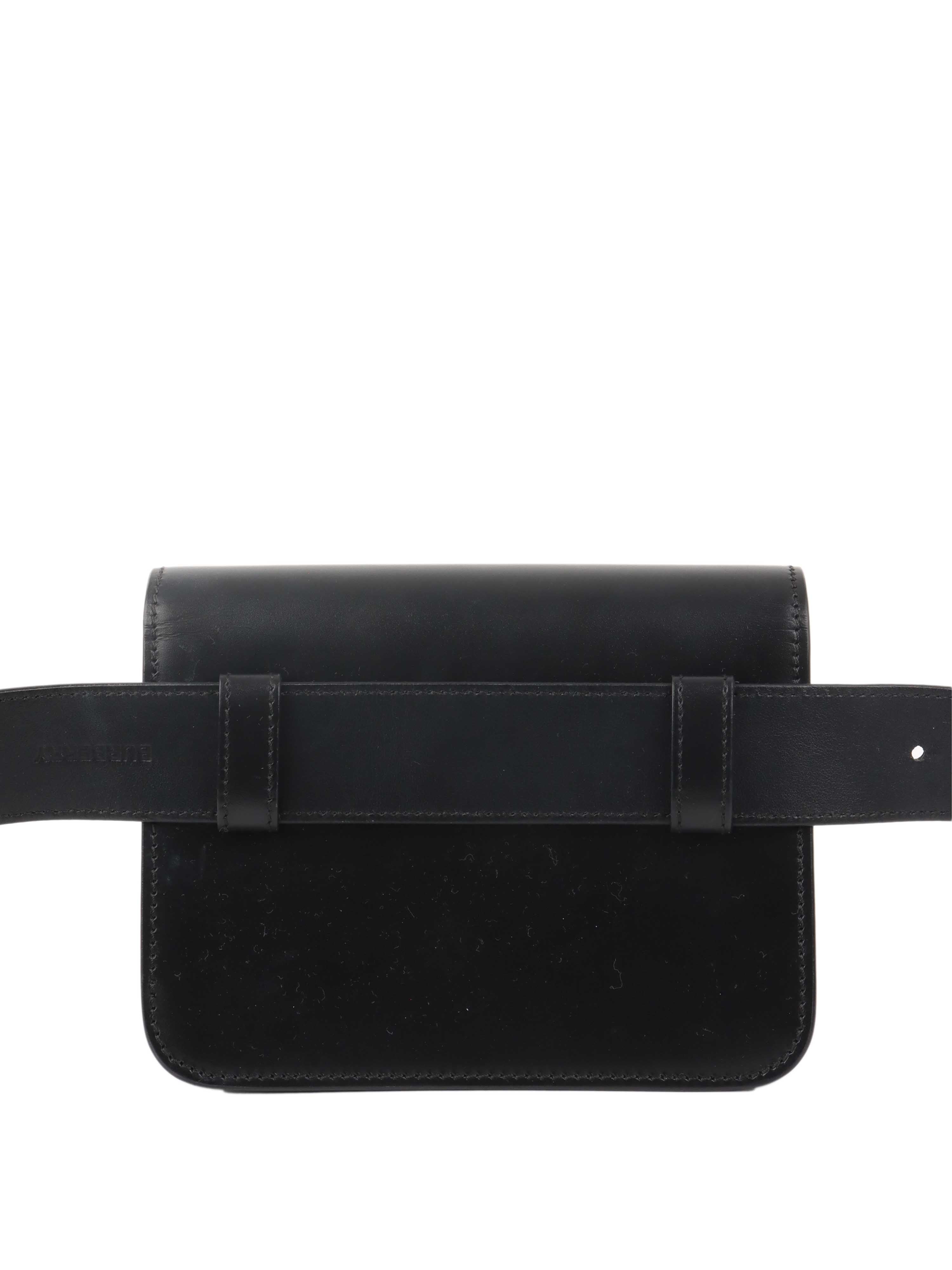 Burberry Black Belt Bag.