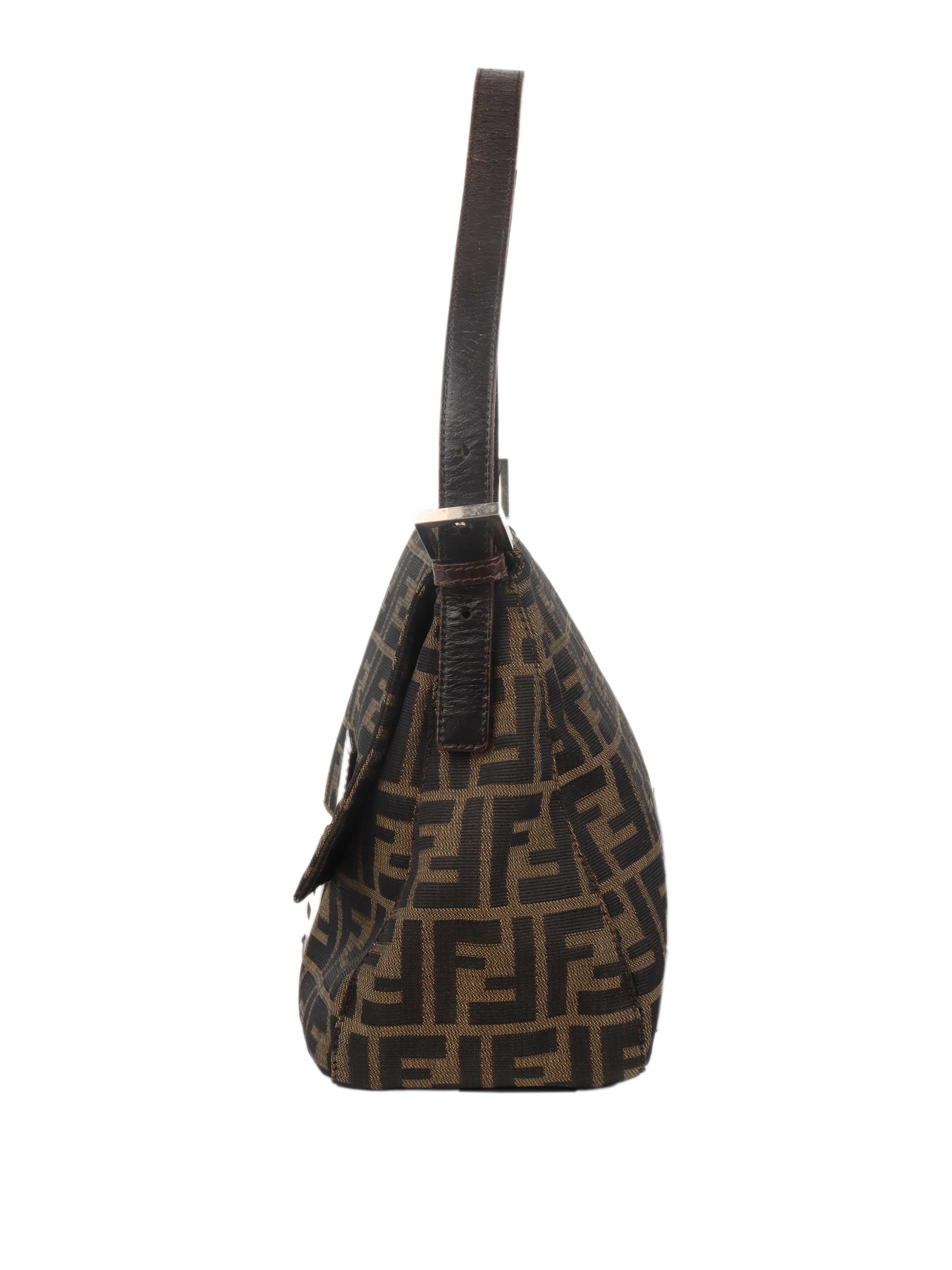 Fendi Zucca Mamma Baguette.