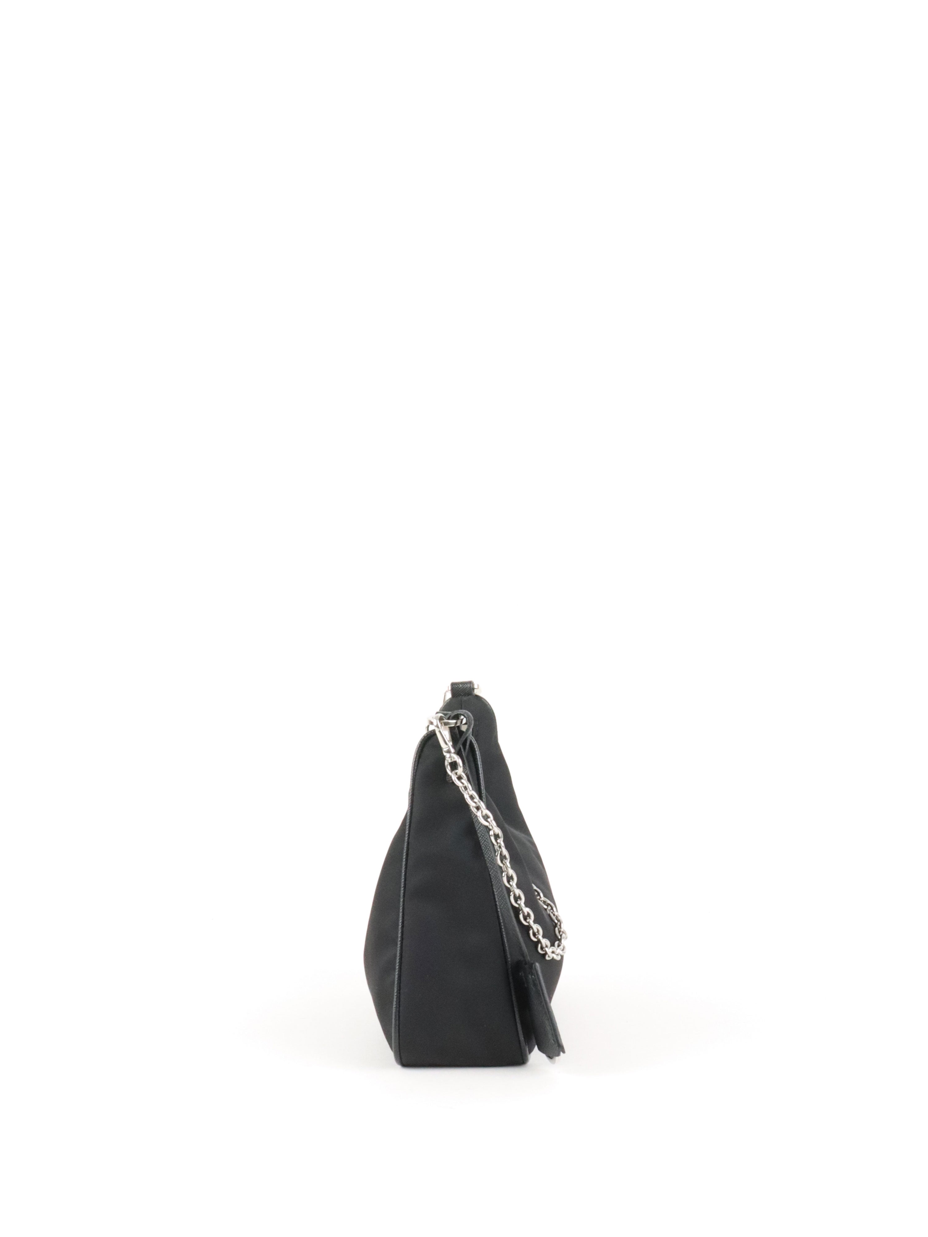 Prada Black Re-edition 2005 Re-Nylon Bag