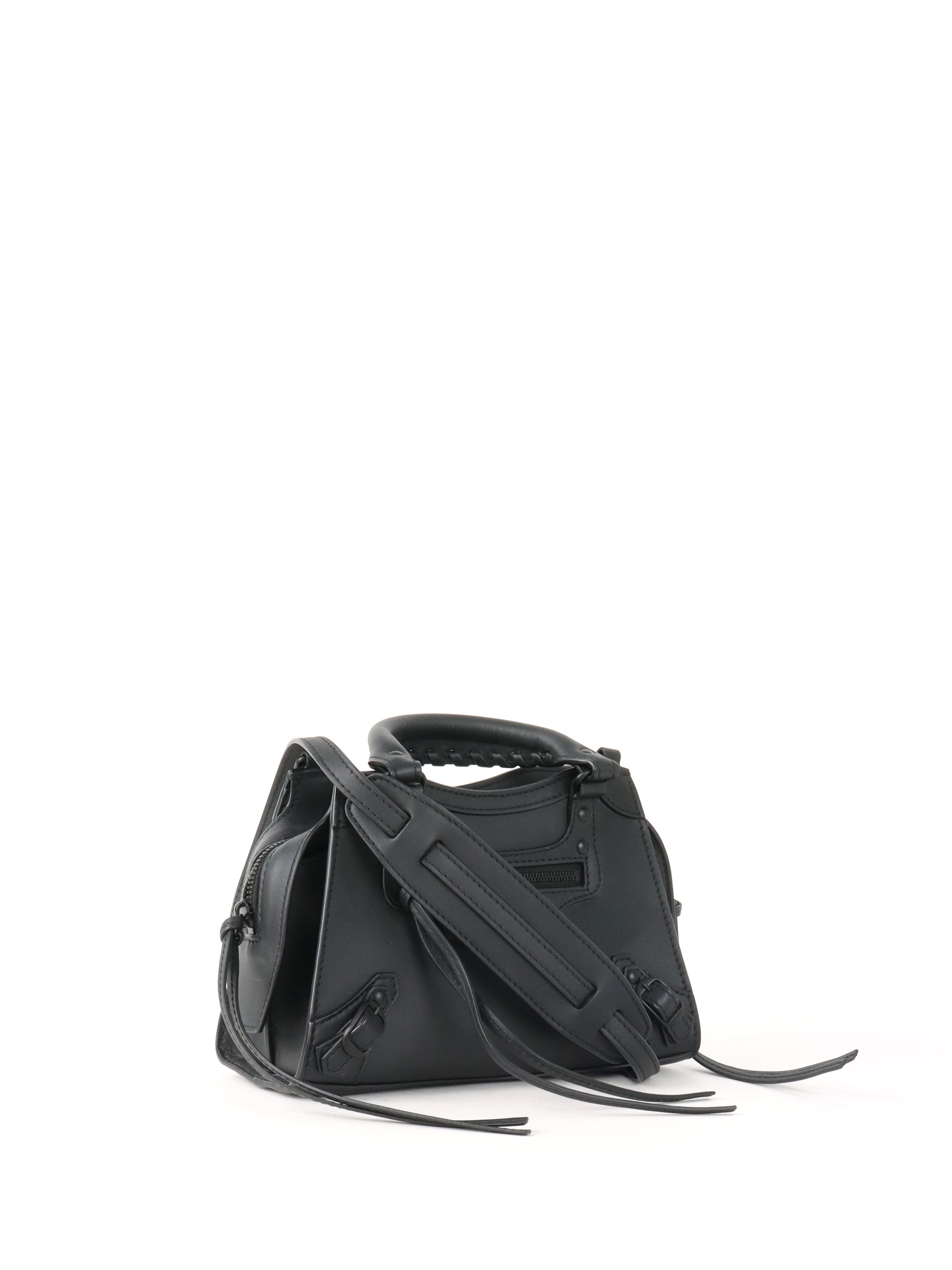 Balenciaga Black Neo Classic Mini City Bag.